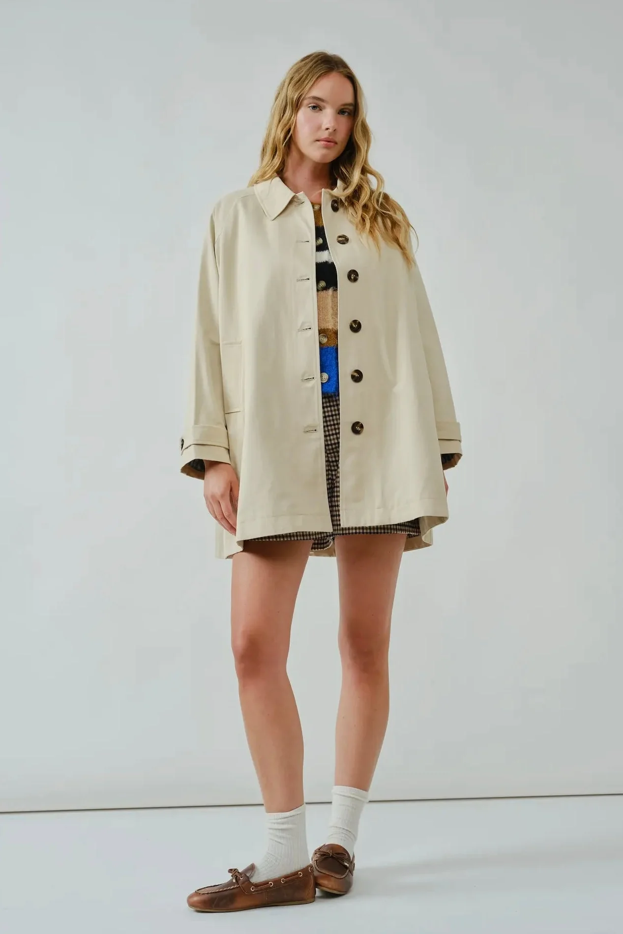 A-Line Trench Coat - Image 10