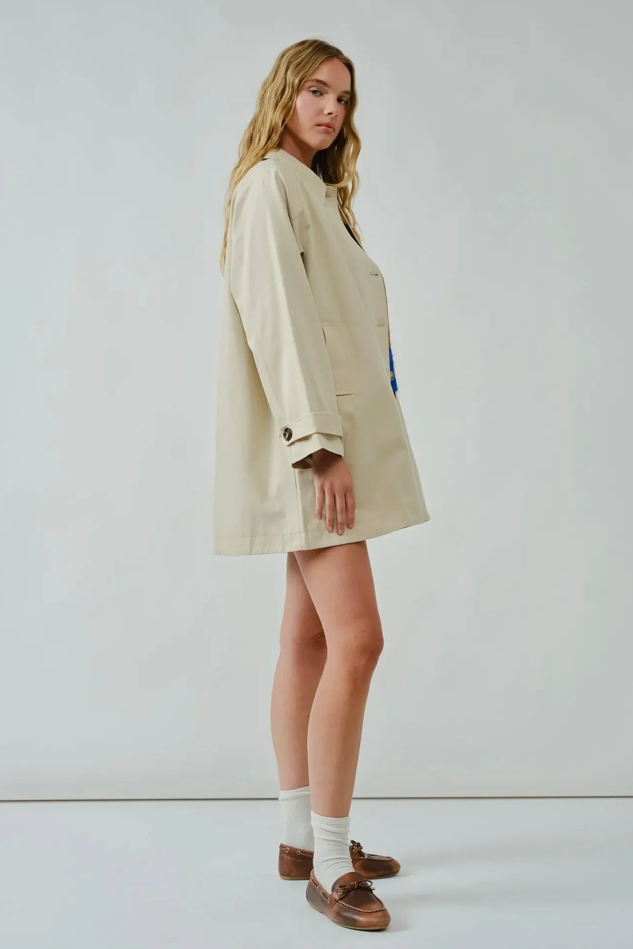 A-Line Trench Coat - Image 11