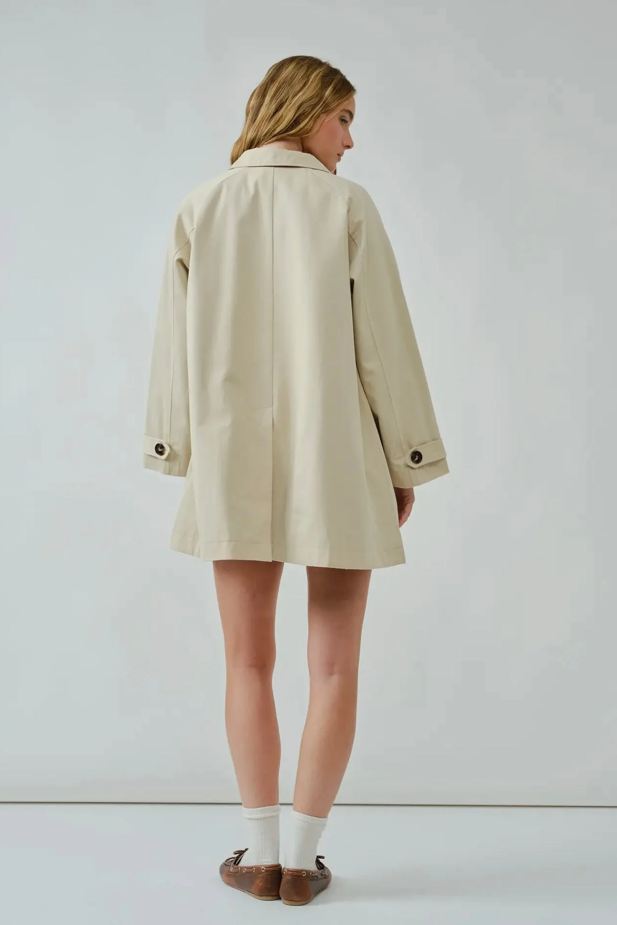 A-Line Trench Coat - Image 12