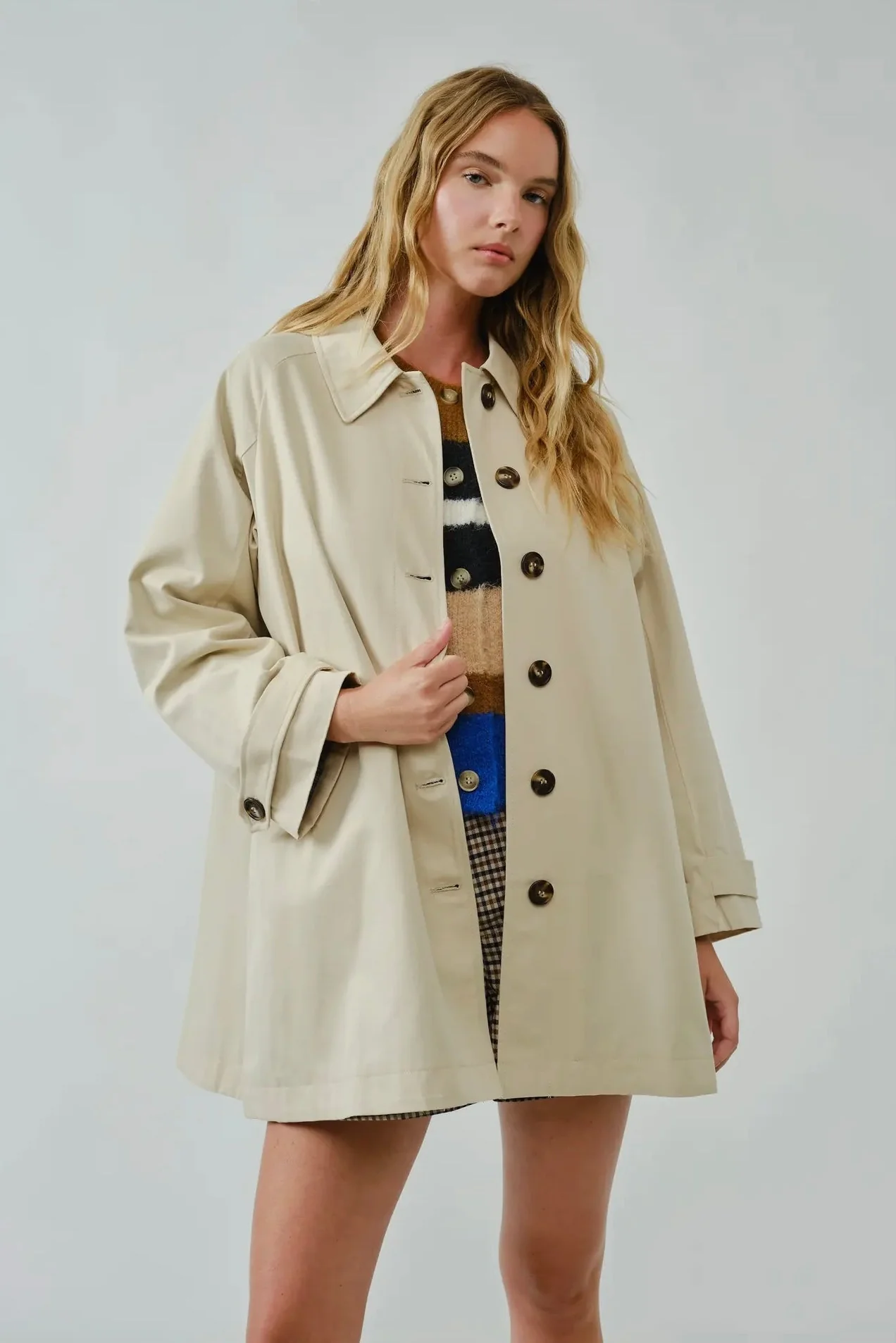 A-Line Trench Coat - Image 6