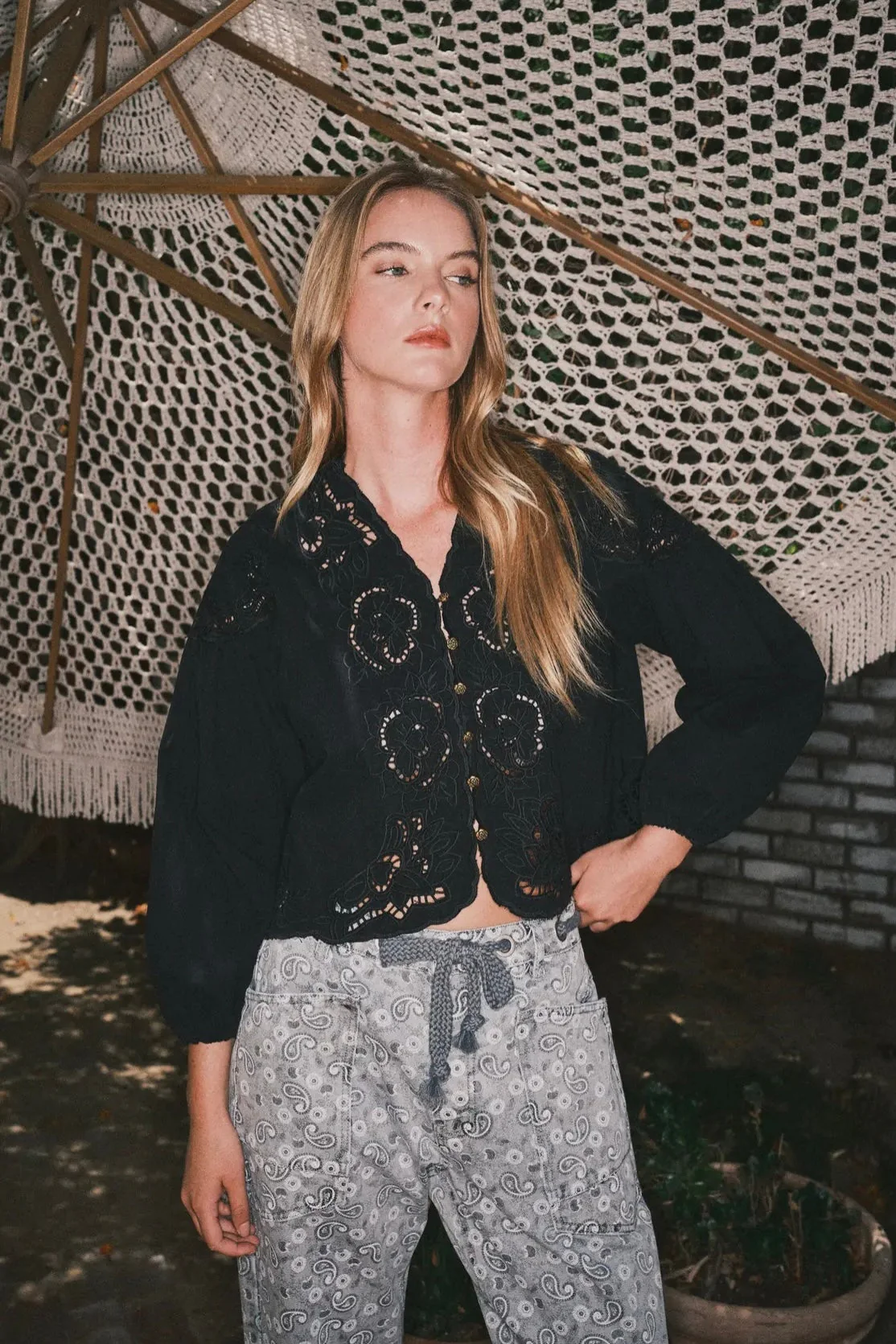 Boho Lace Top