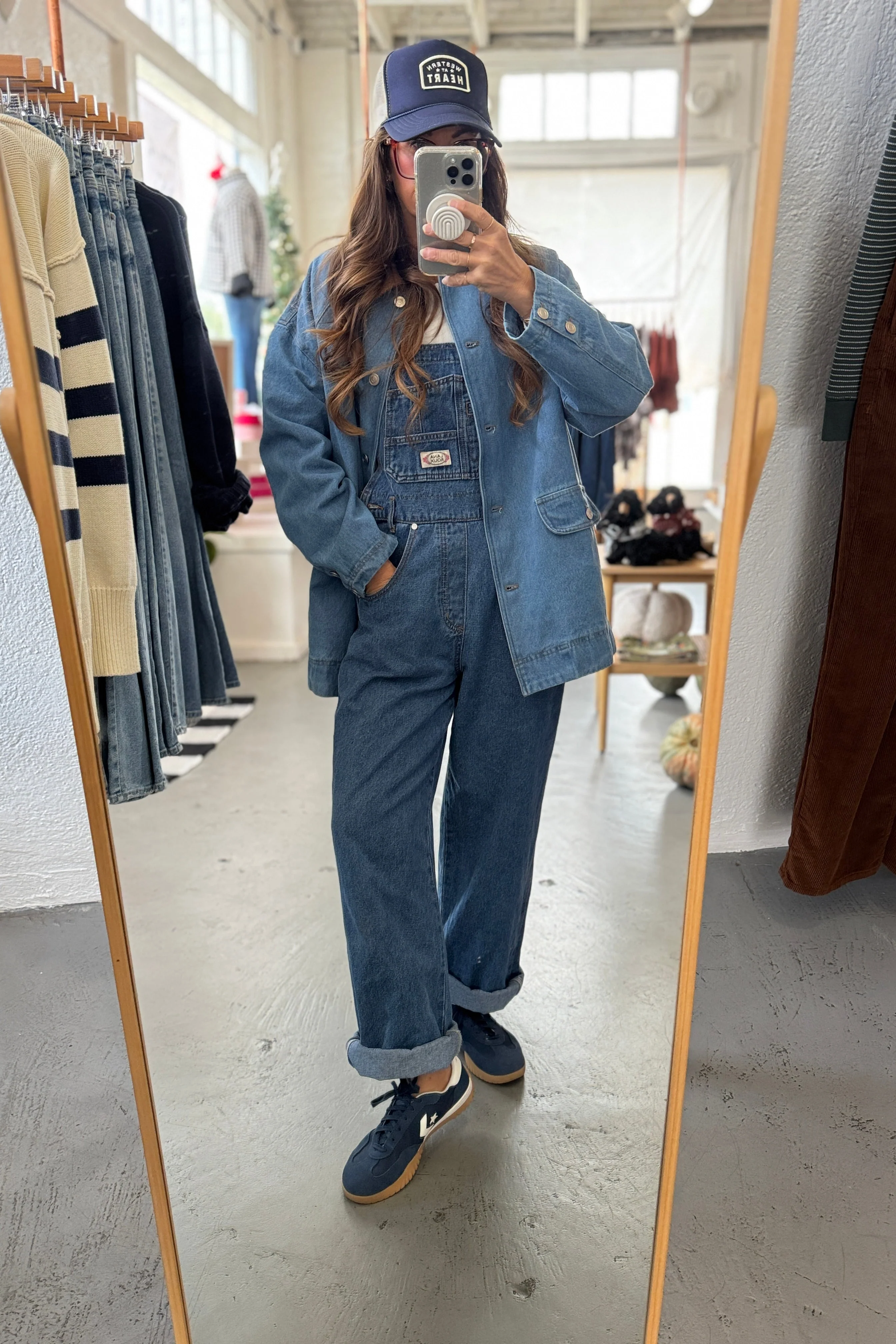 Corduroy Collared Jean Jacket - Image 6
