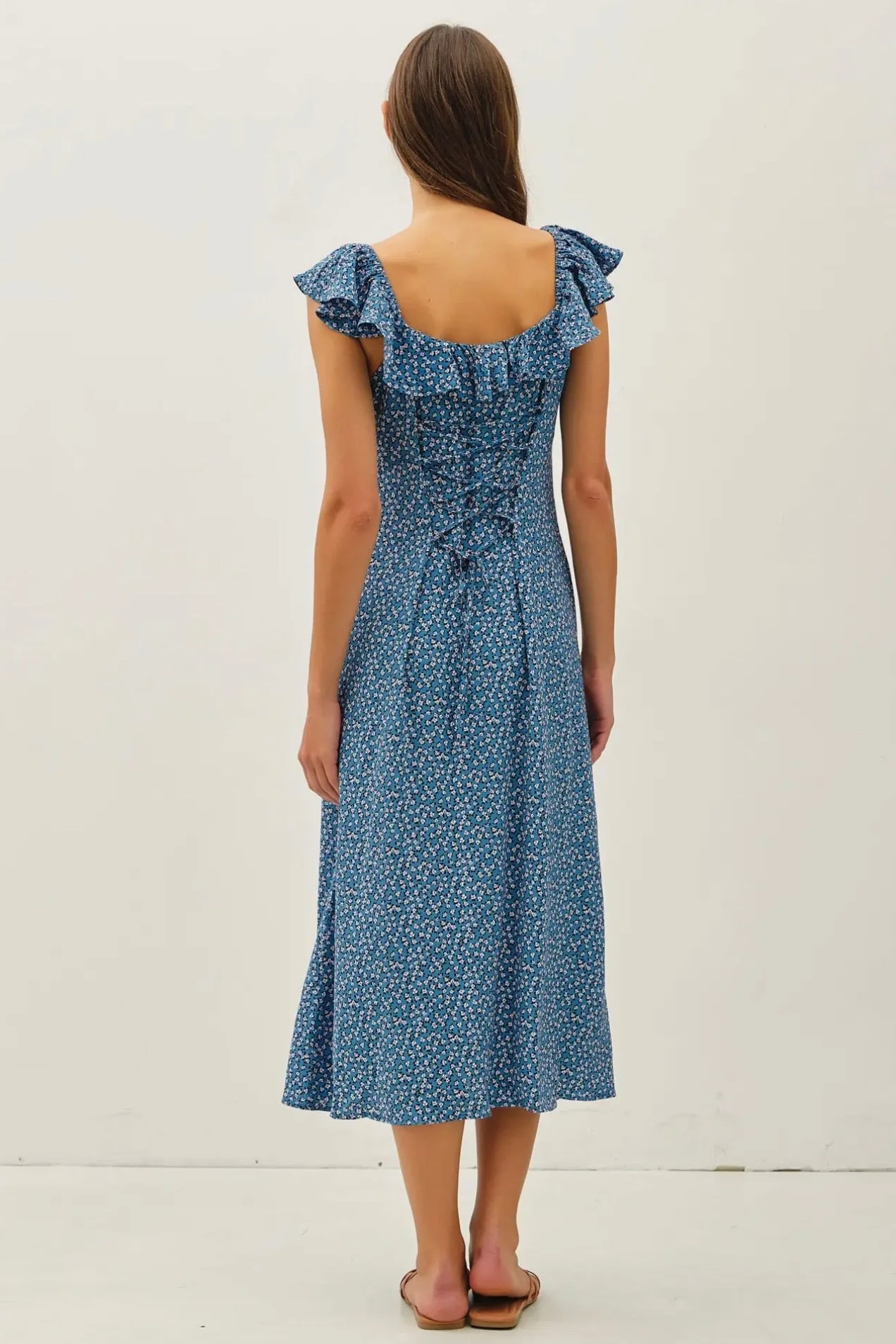 Corset Back Spring Dress - Image 12