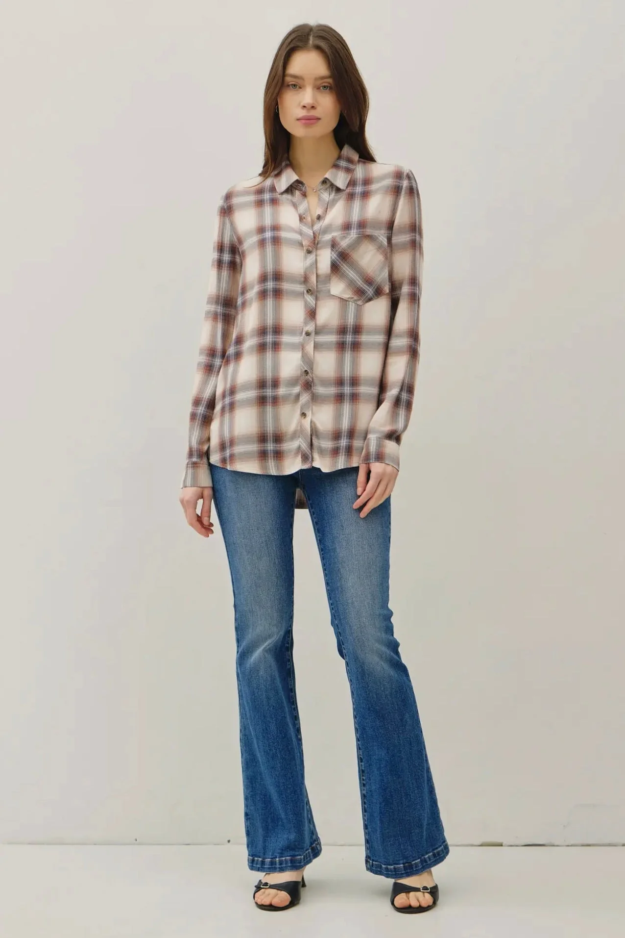 Fall Plaid Button Down - Image 3