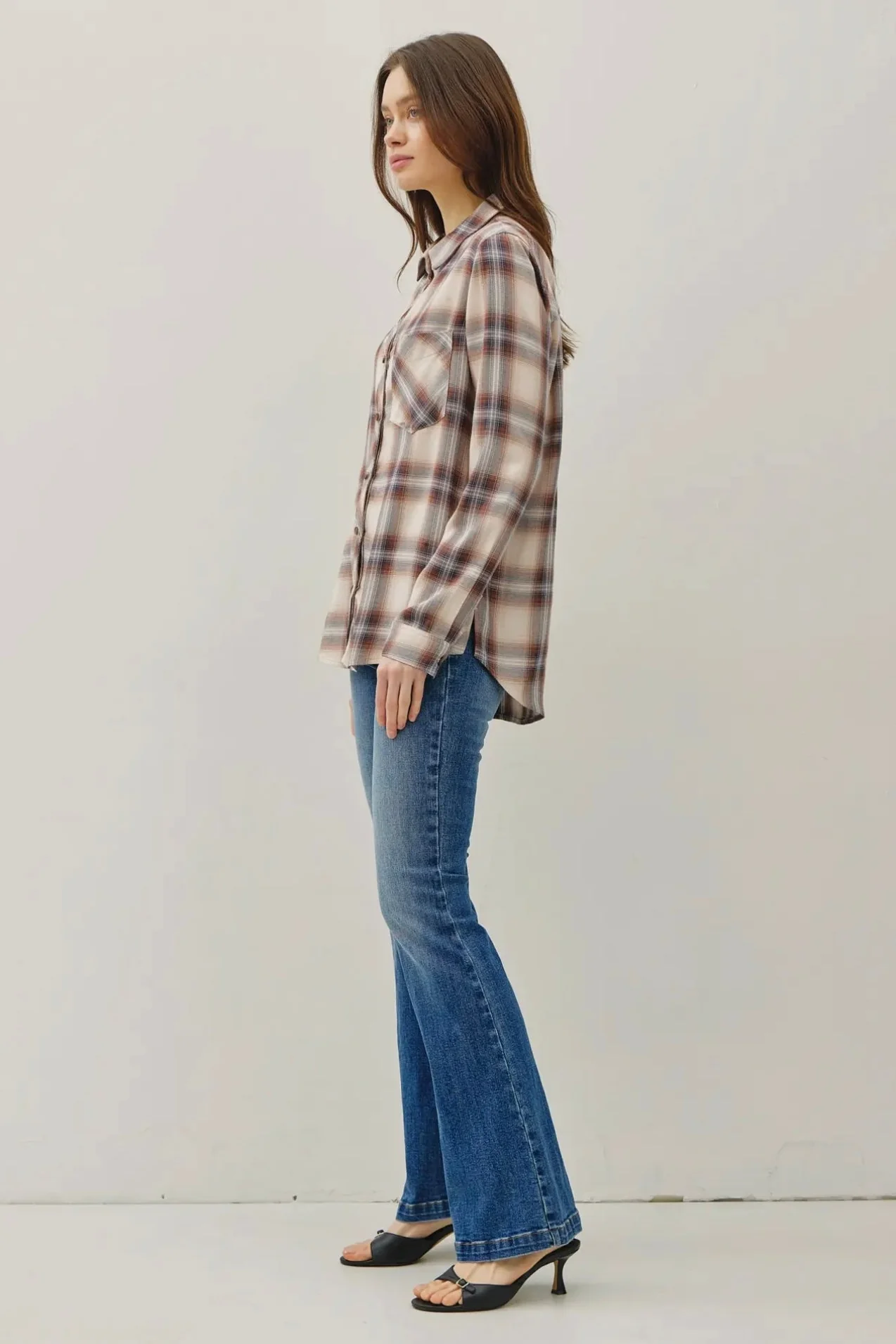 Fall Plaid Button Down - Image 4