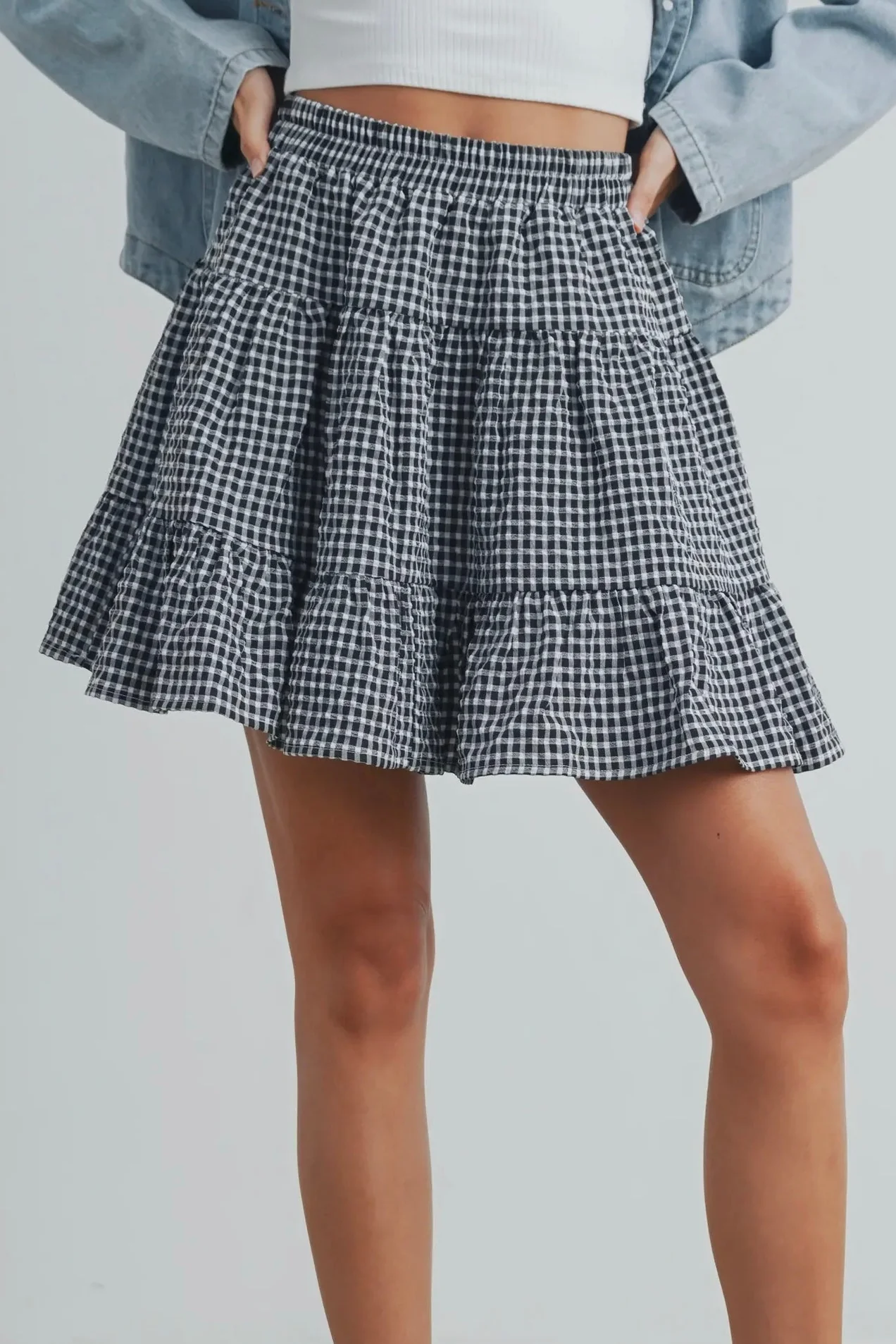 Gingham Skirt - Image 3