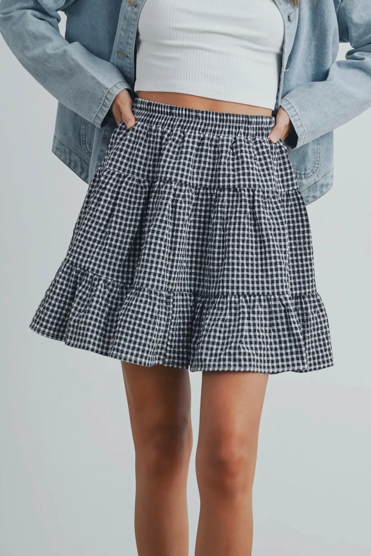 Gingham Skirt - Image 4