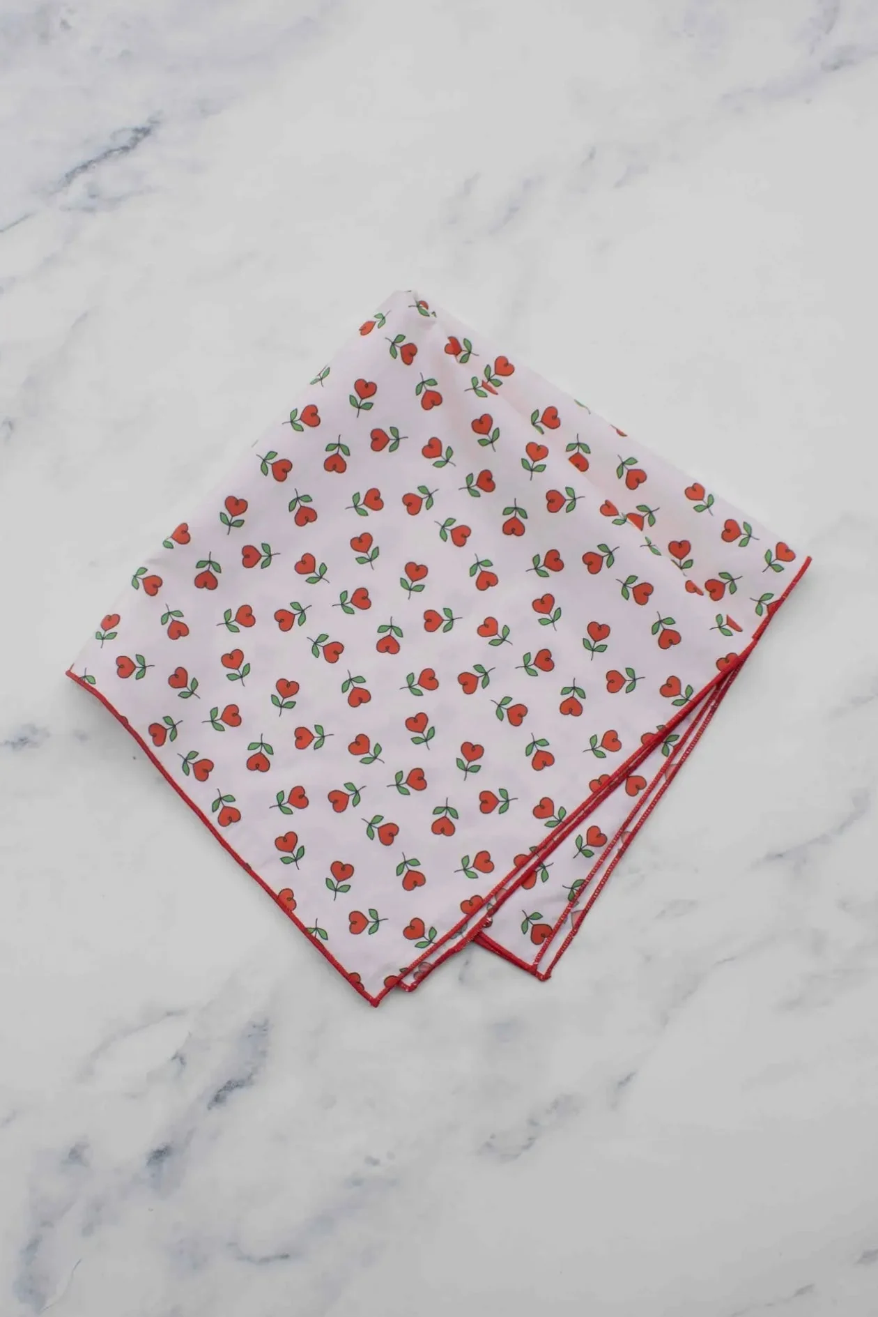 Heart Flower Scarf