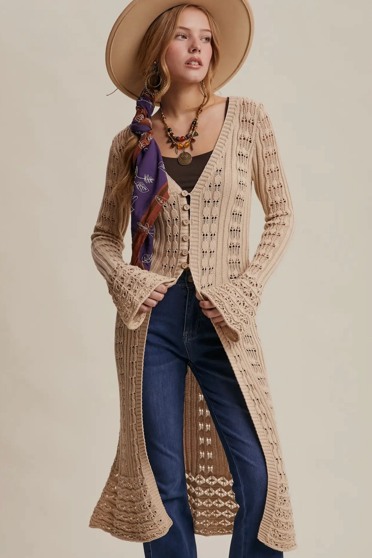 Knitted Duster - Image 5