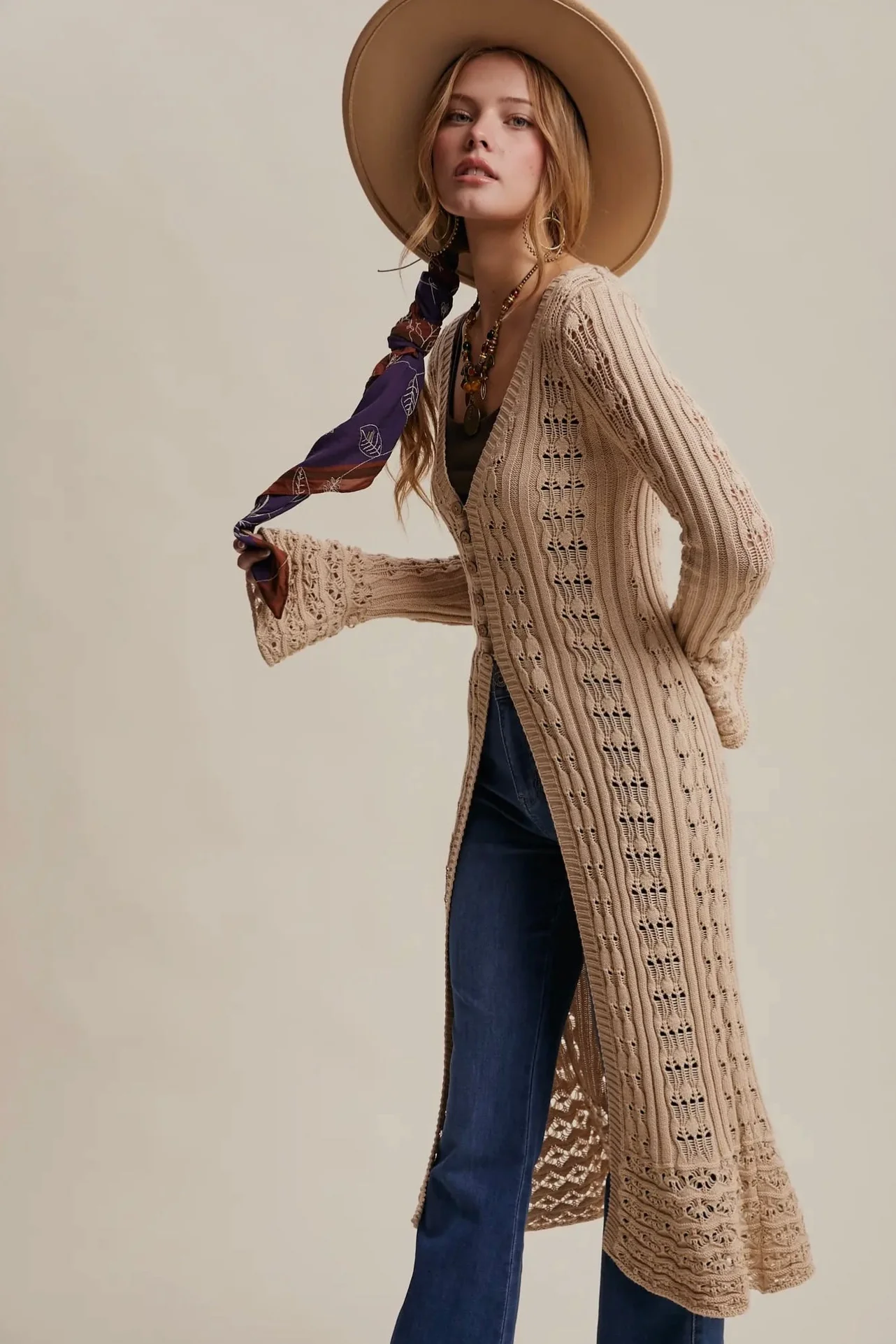 Knitted Duster - Image 7