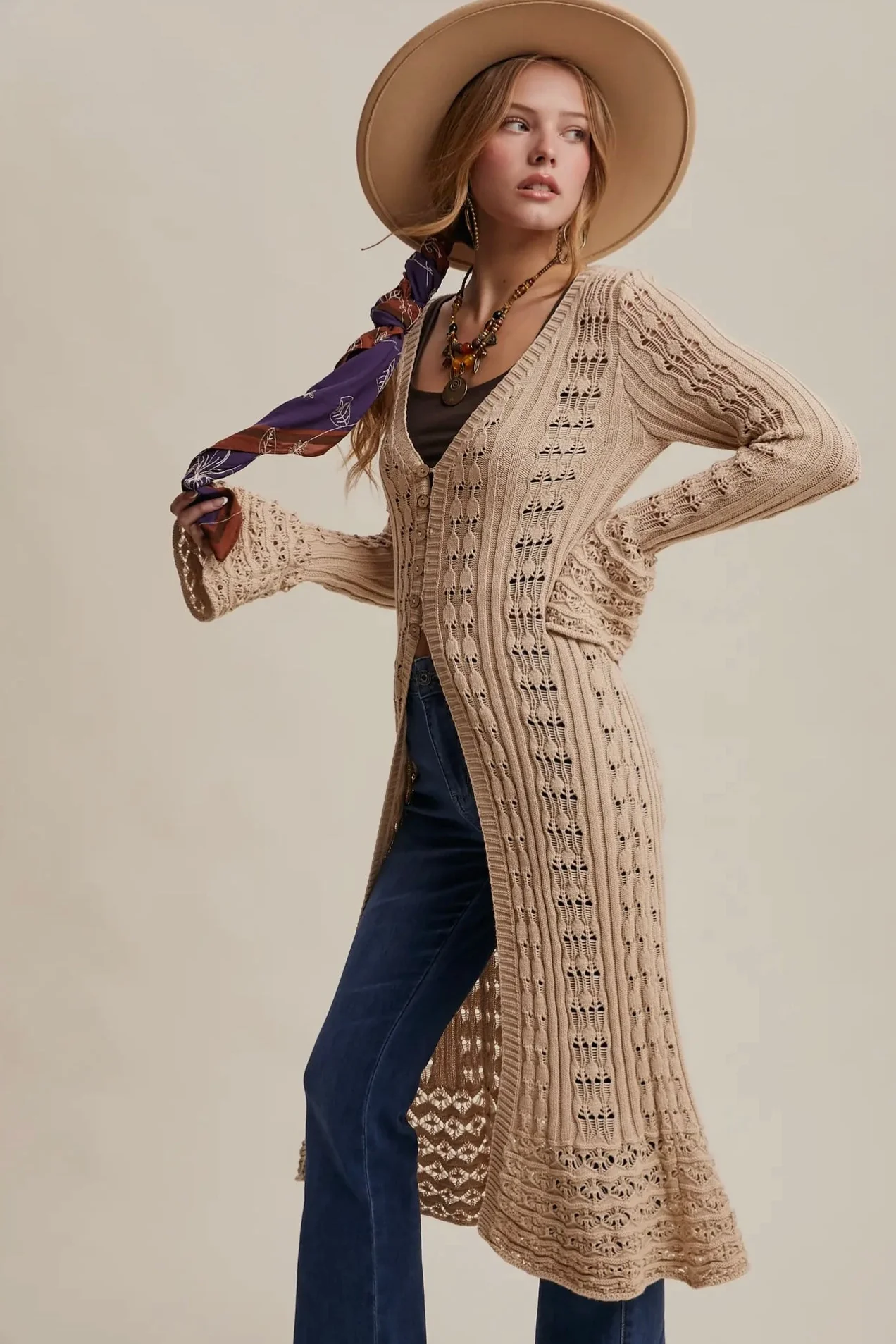 Knitted Duster - Image 8