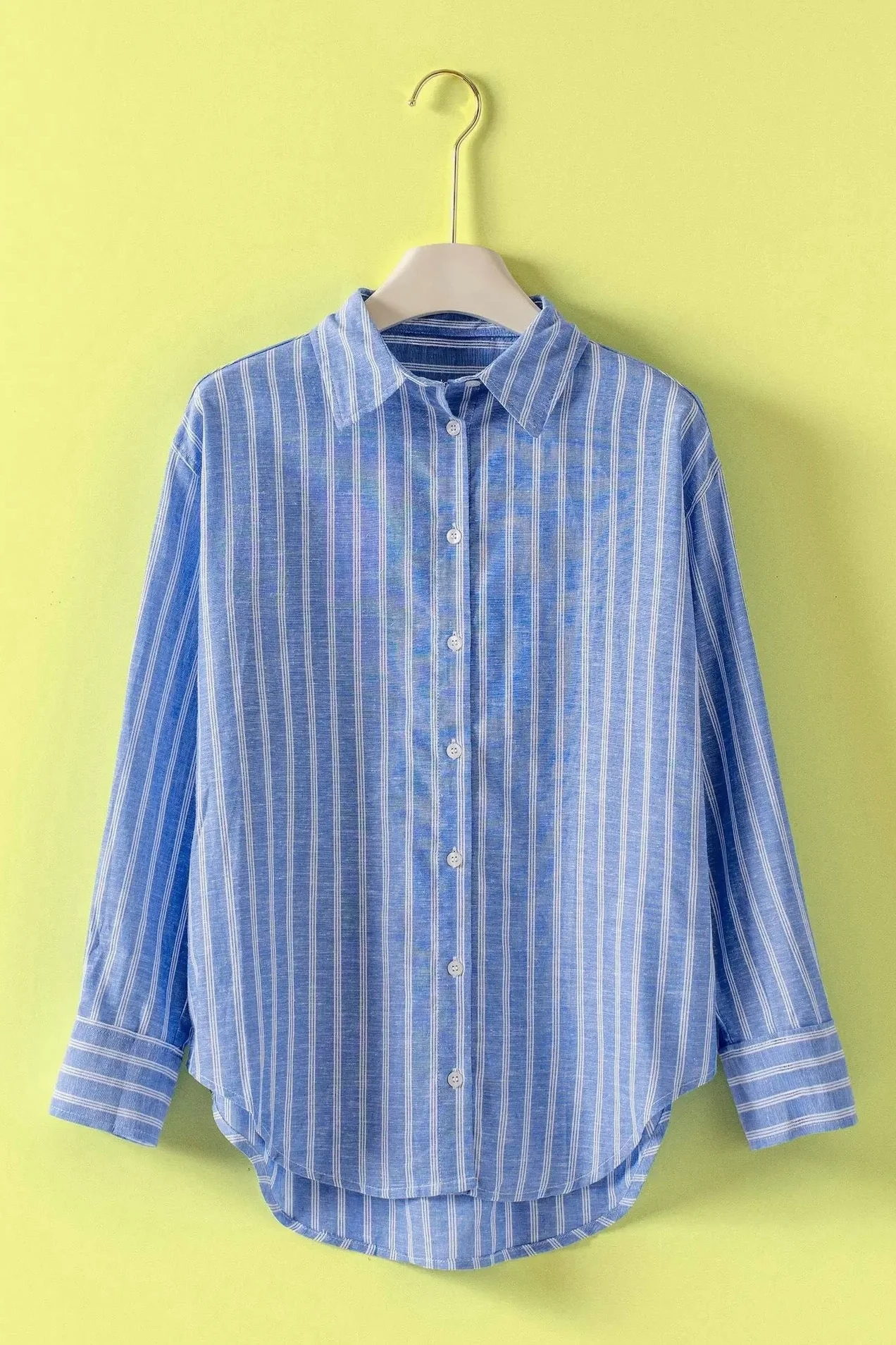 Linen Blend Button Down - Image 6