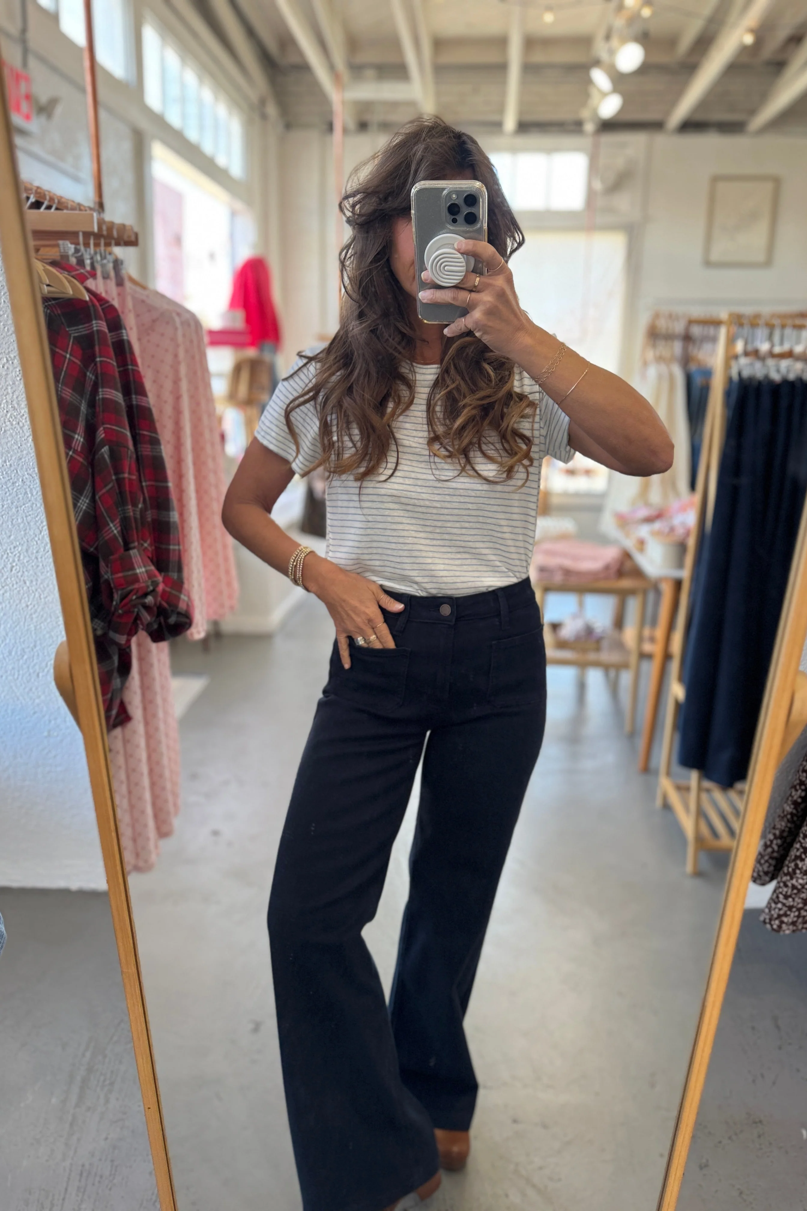Mini Patch Pocket Jeans - Image 4