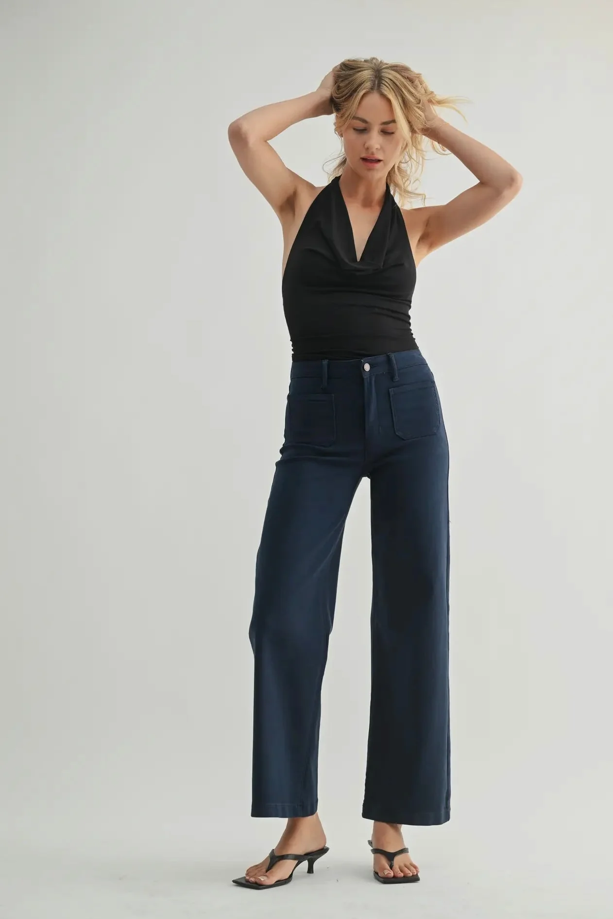 Mini Patch Pocket Jeans - Image 8