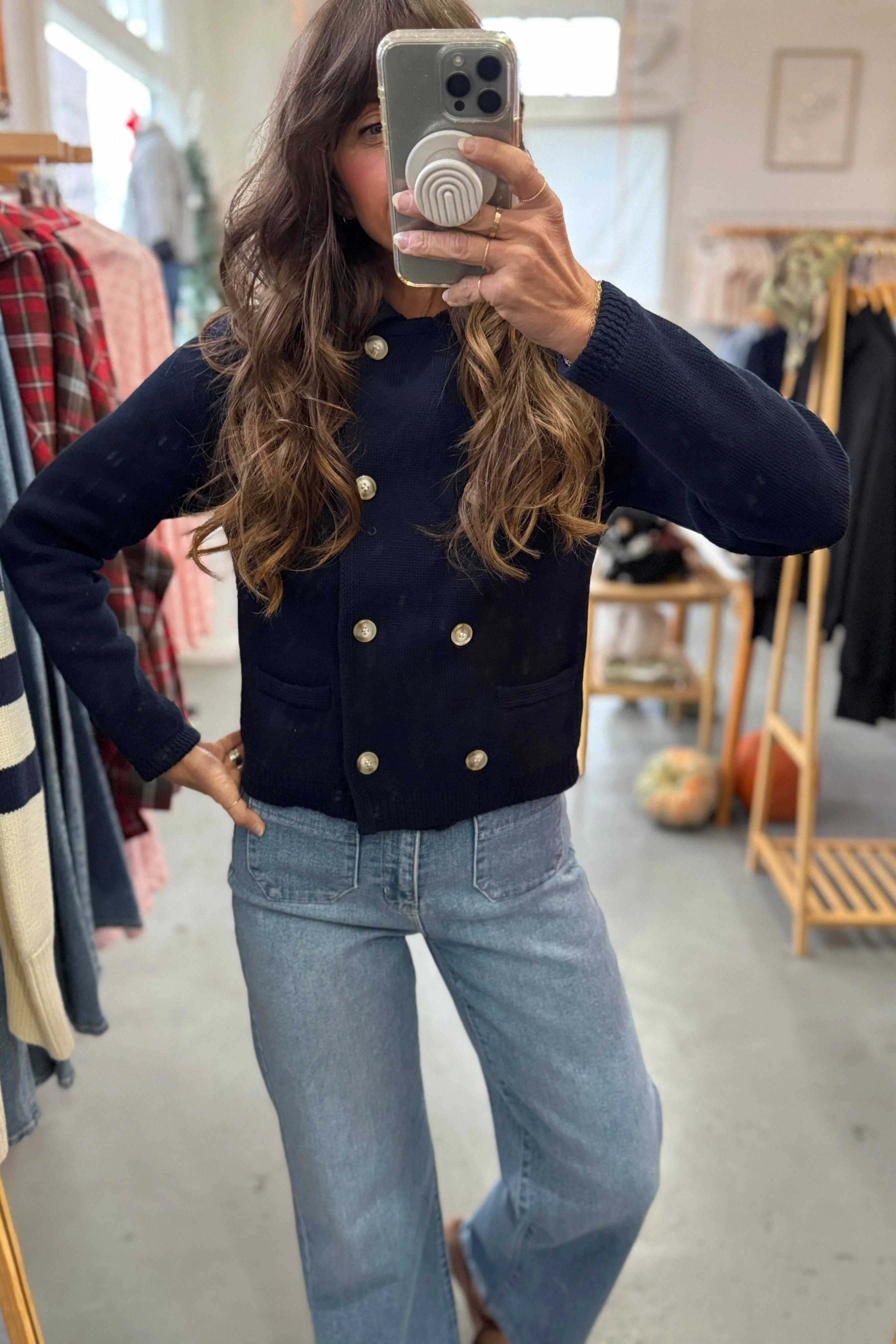 Nautical Sweater Jacket - Image 3