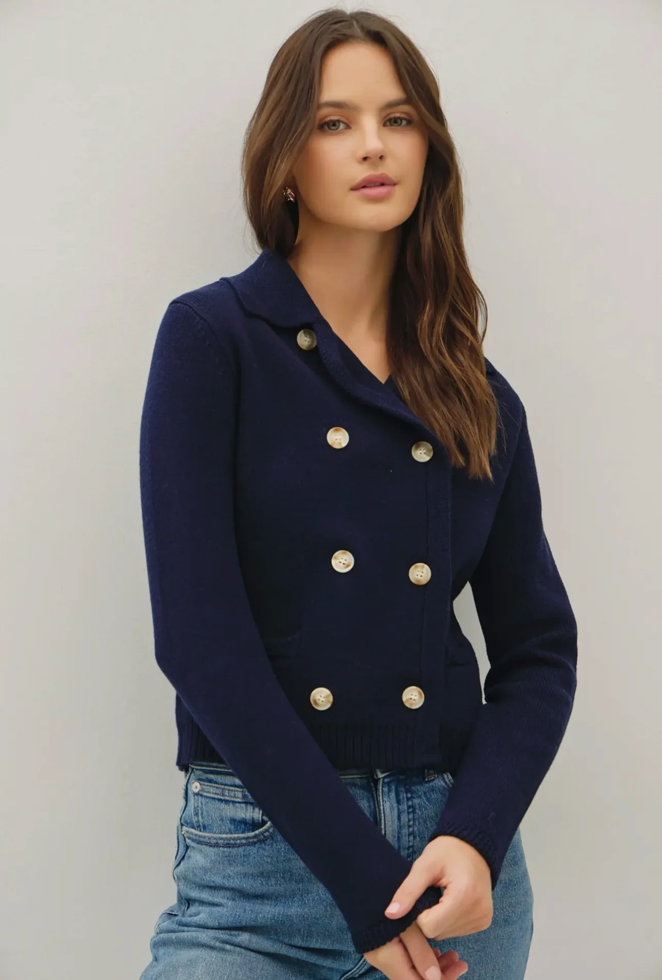 Nautical Sweater Jacket - Image 4
