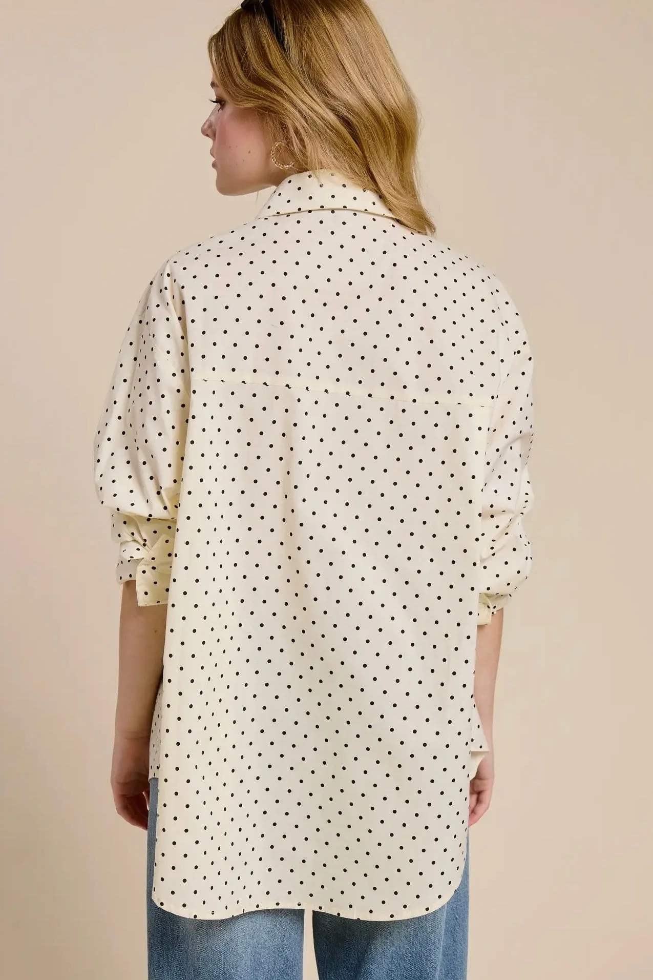 Polka Dot Button Down - Image 4