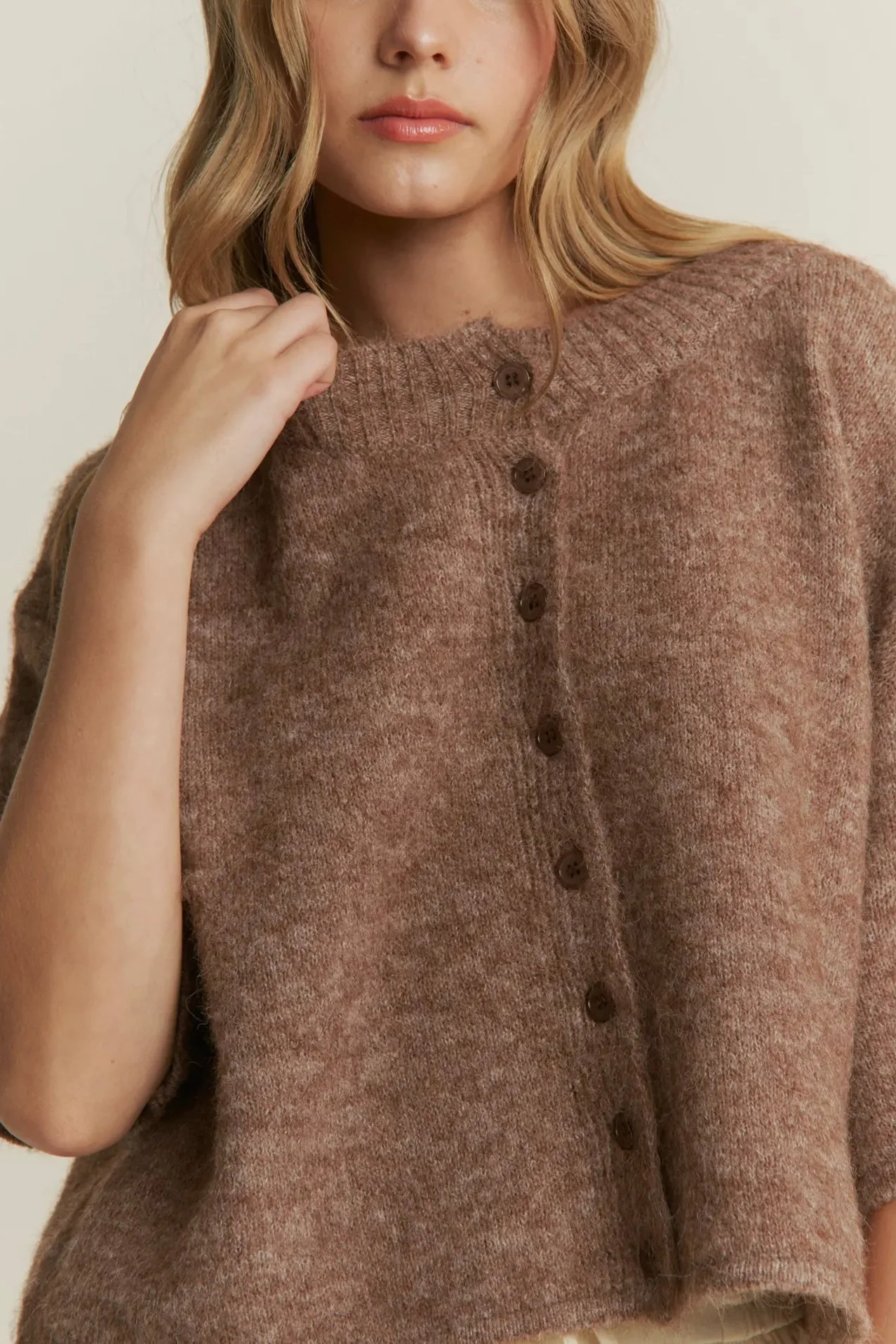 Quarter Sleeve Cardigan - Image 5