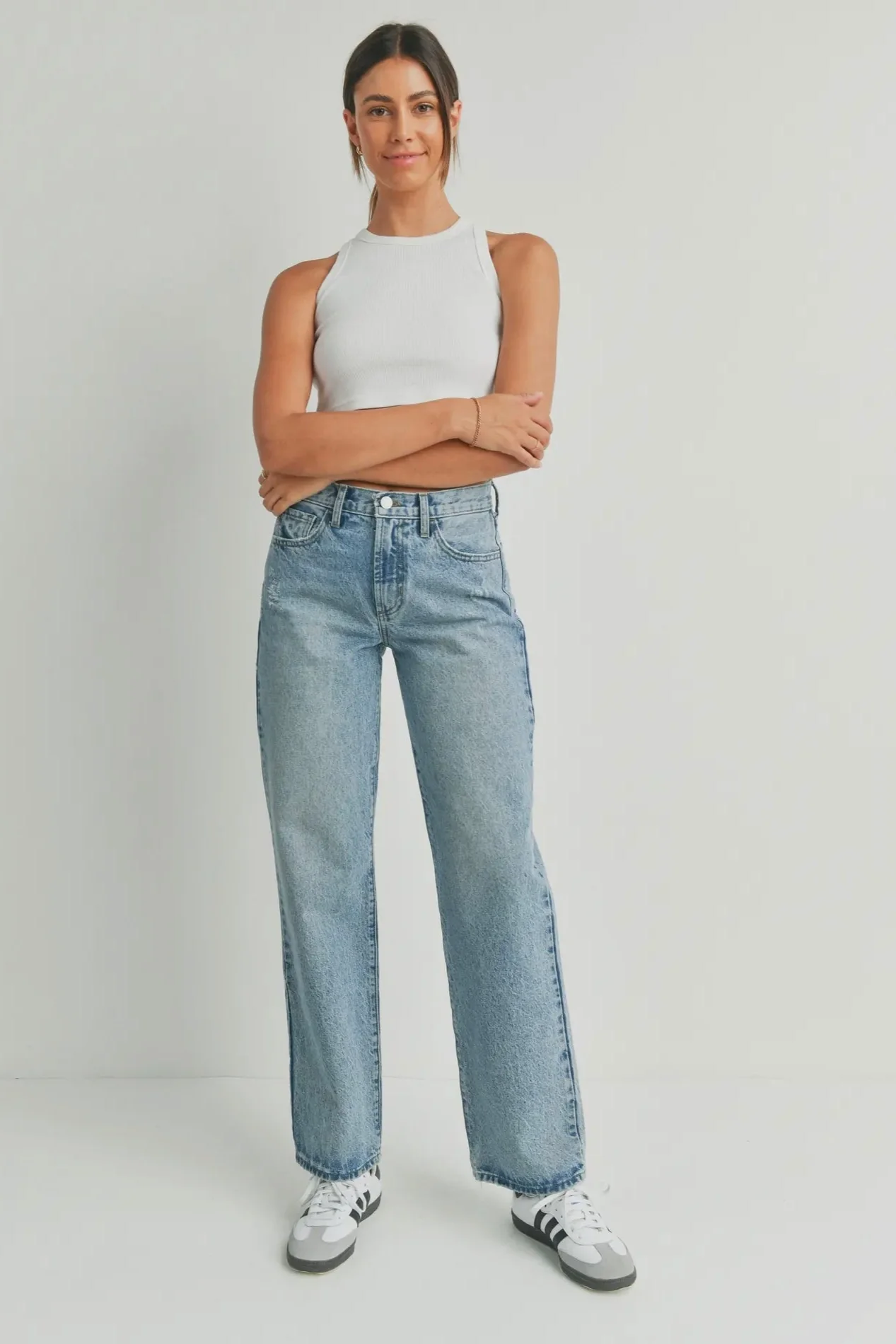 Straight But Loose Jeans - Image 8