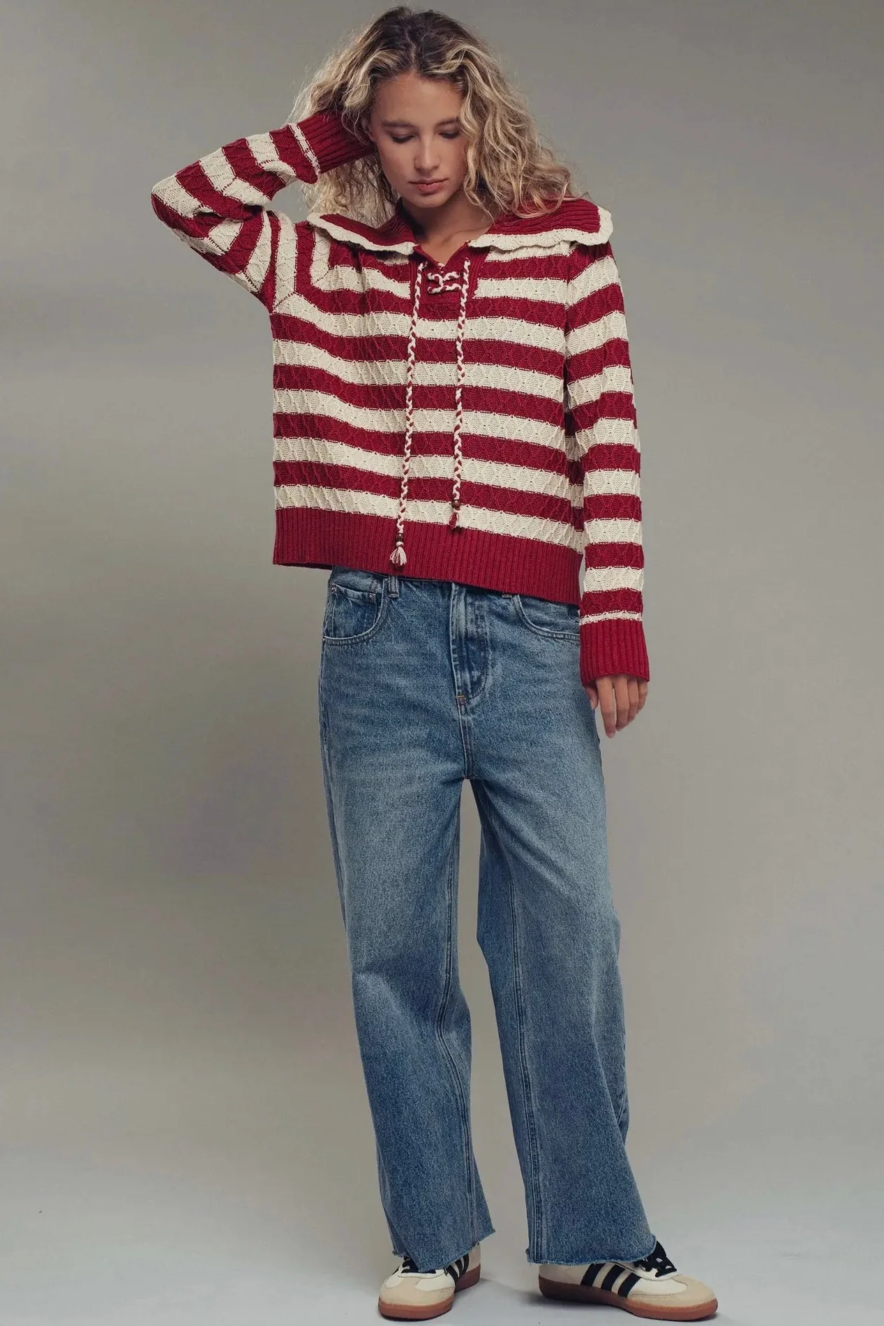 Relaxed Wide Leg Jeans - Image 13
