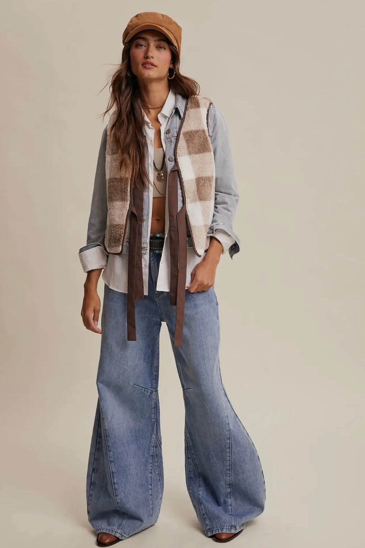 Reversible Fuzzy Vest - Image 12