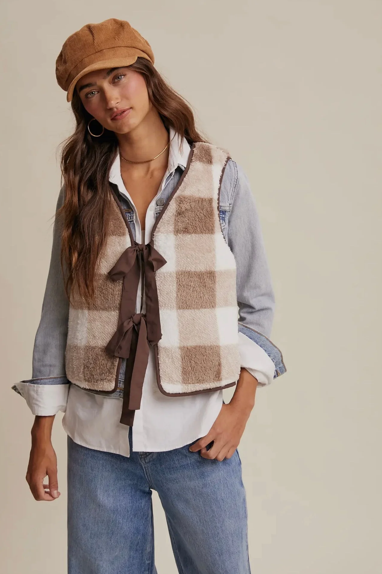 Reversible Fuzzy Vest - Image 3