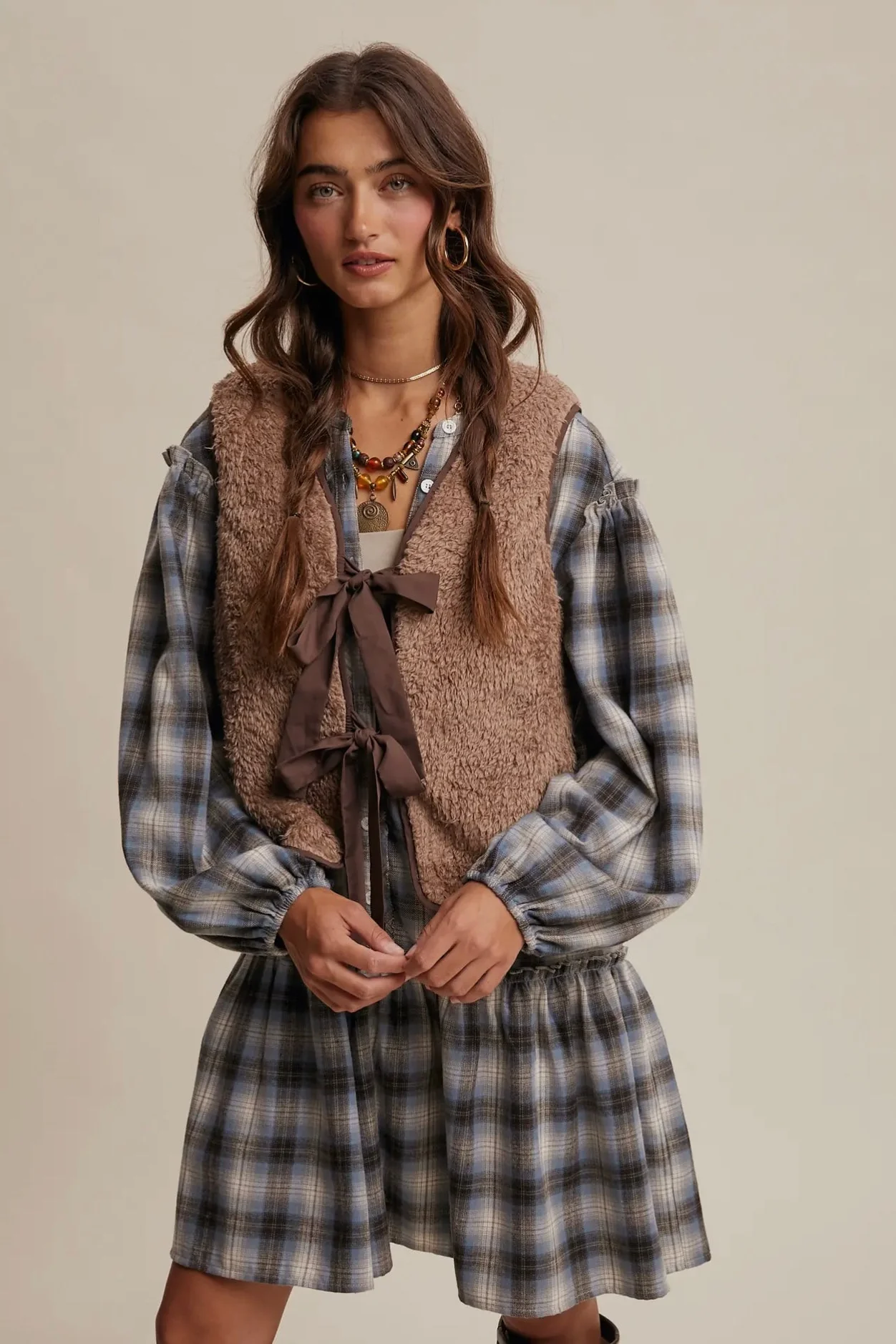 Reversible Fuzzy Vest - Image 6