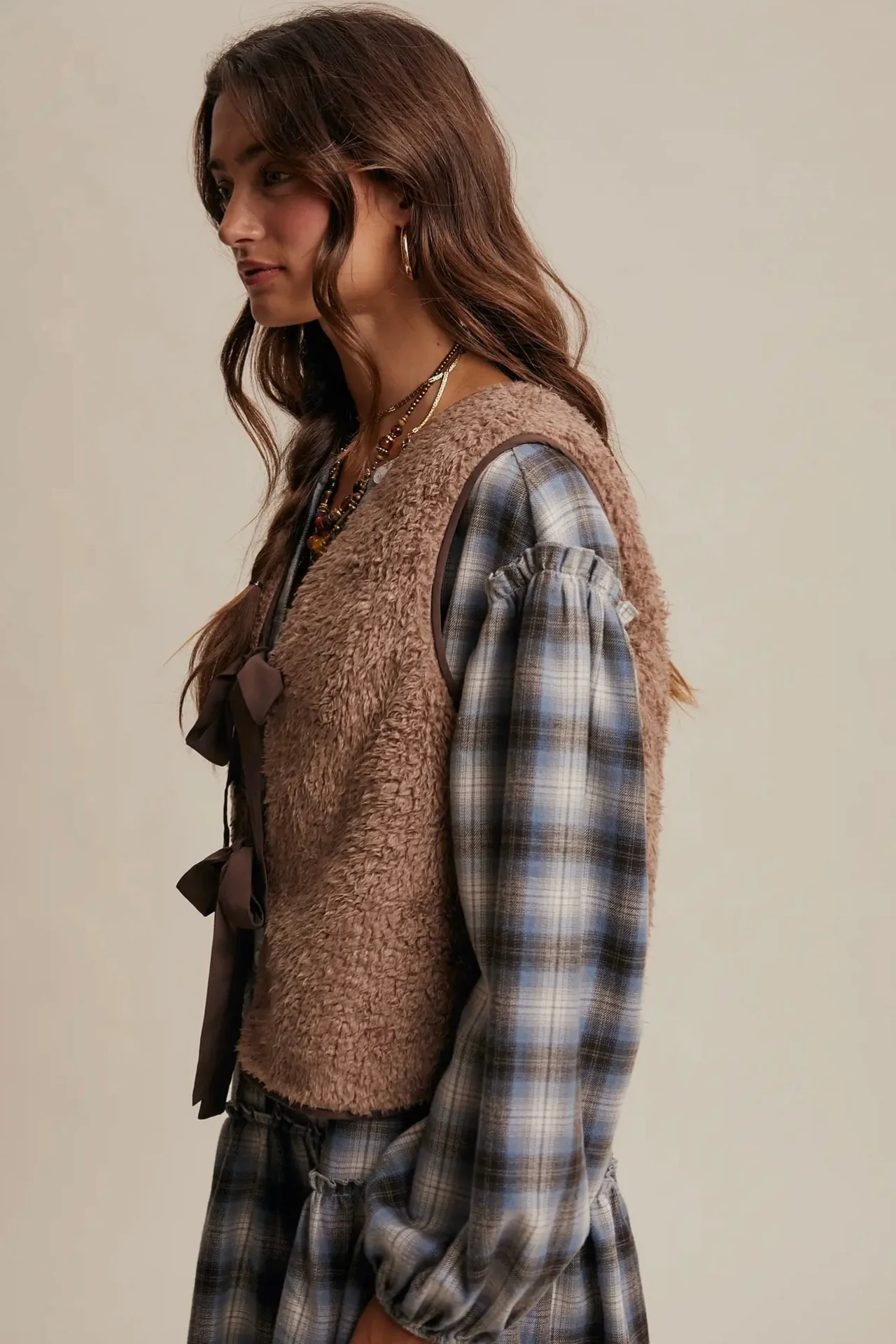 Reversible Fuzzy Vest - Image 7