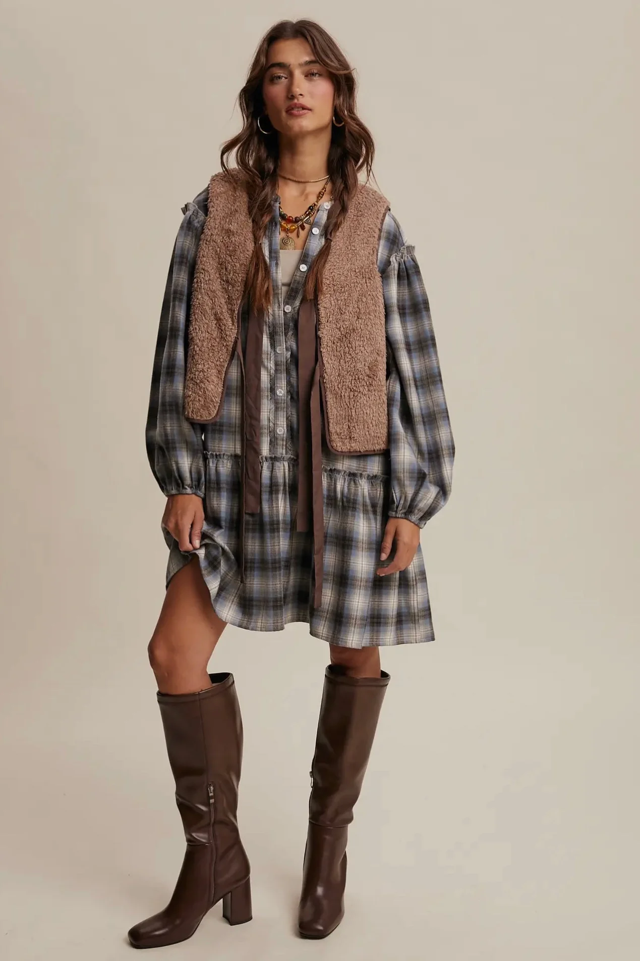 Reversible Fuzzy Vest - Image 8