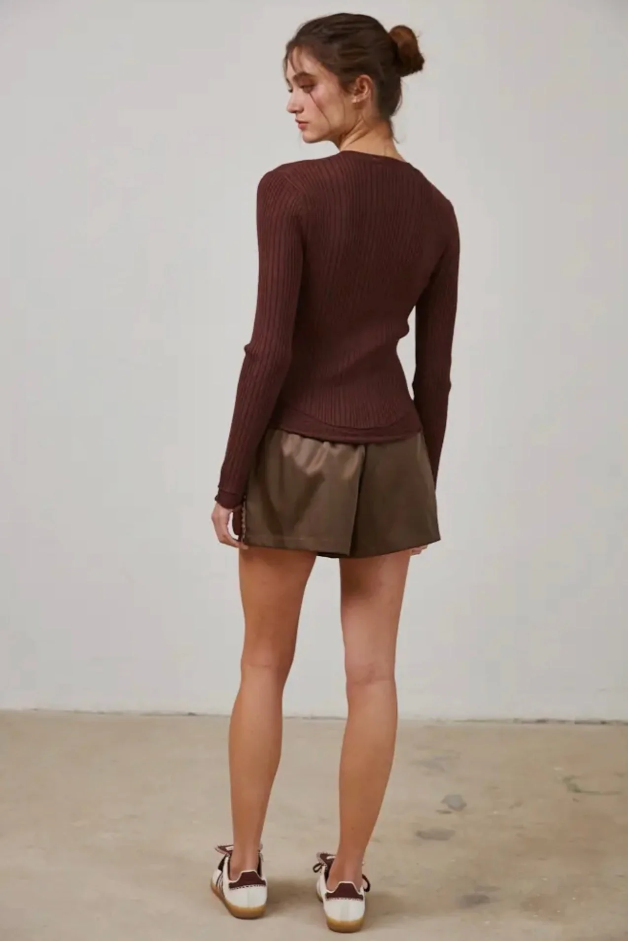 Ribbed Knit Cardigan - Image 5