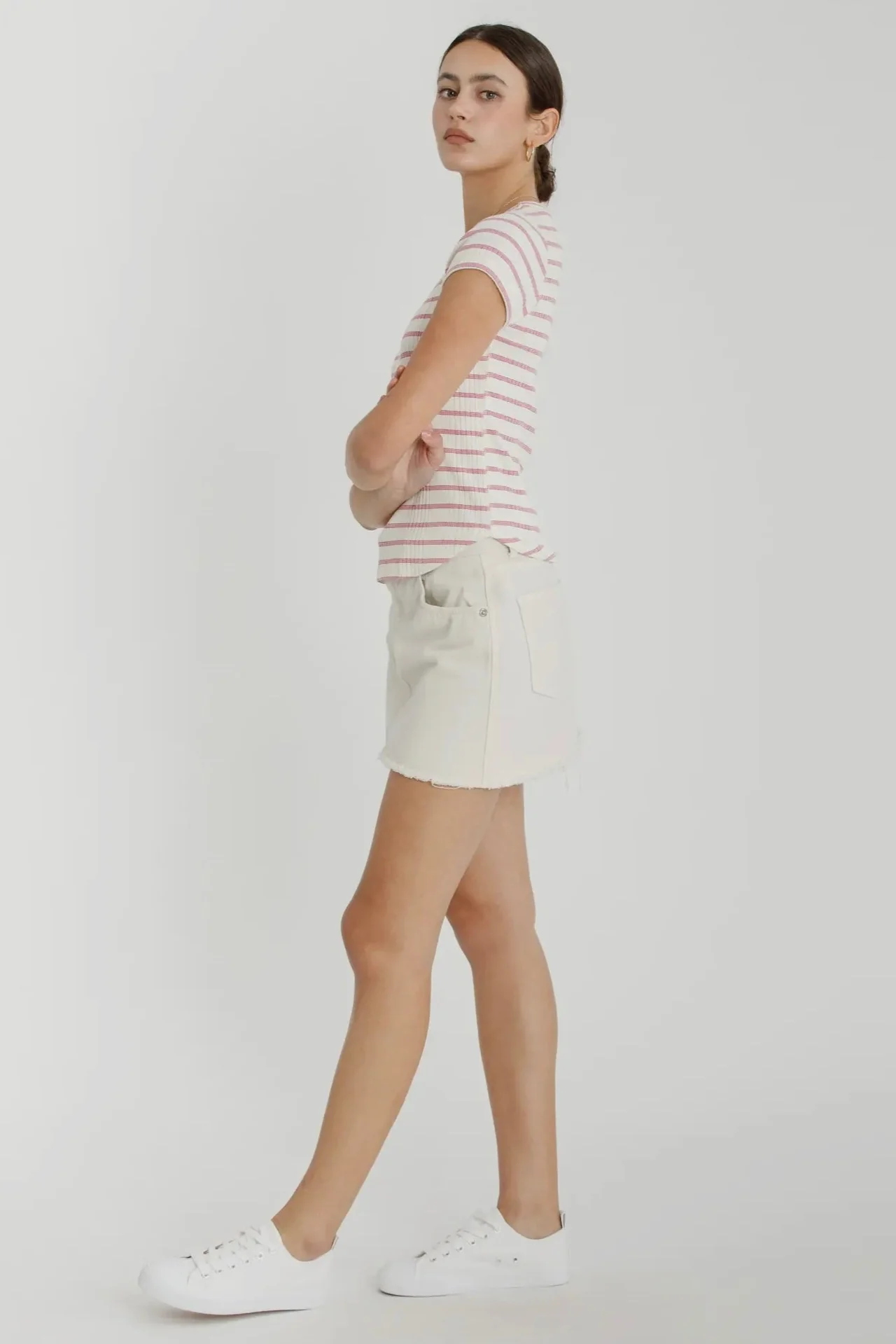 Ribbed Tee - Image 3