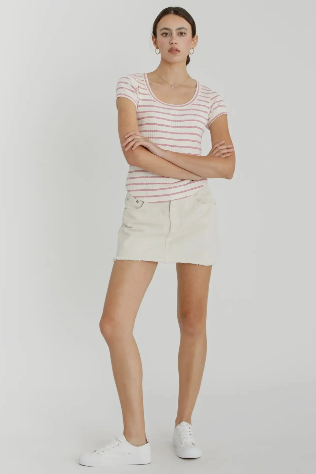 Ribbed Tee - Image 4