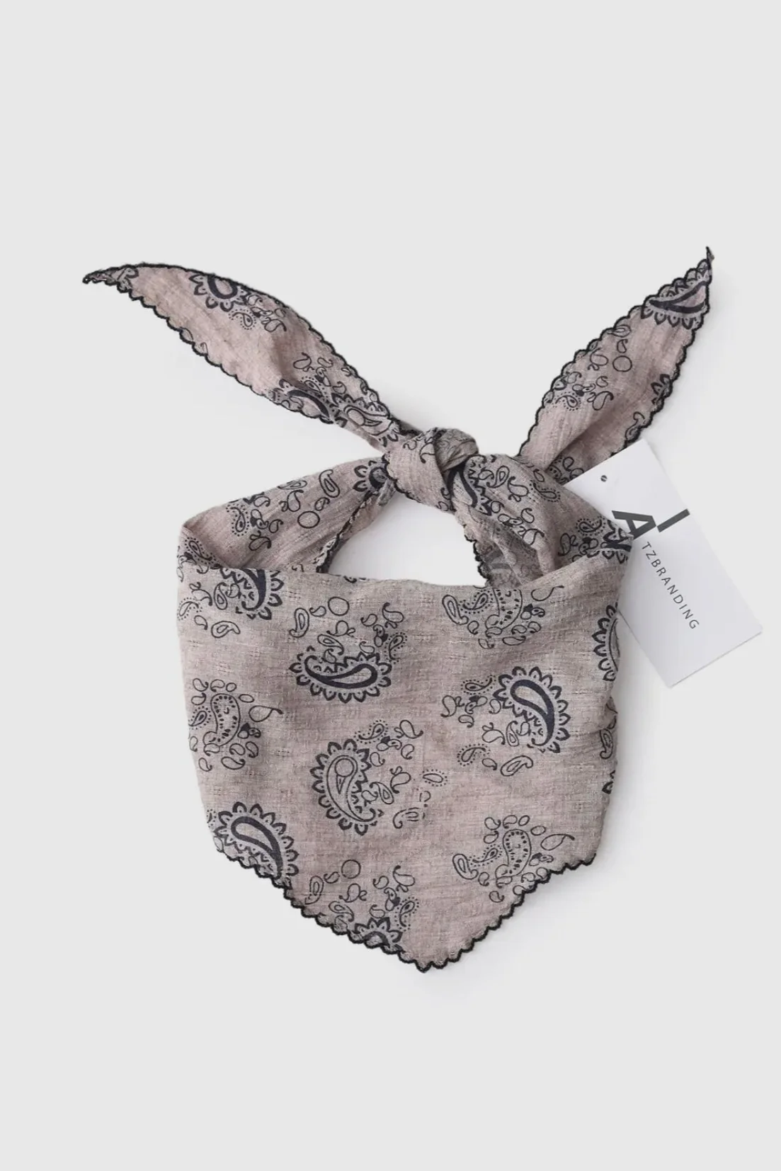 Scalloped Hem Scarf - Image 2