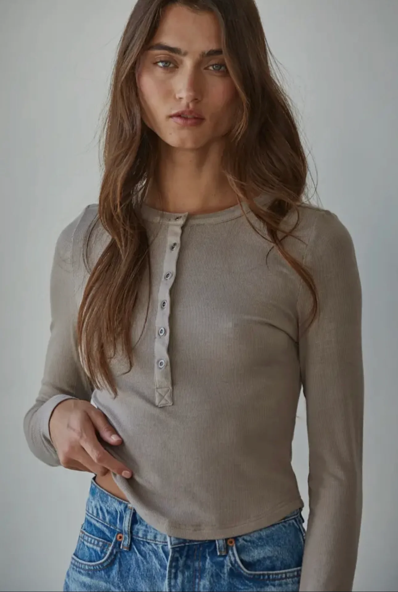 Button Down Henley