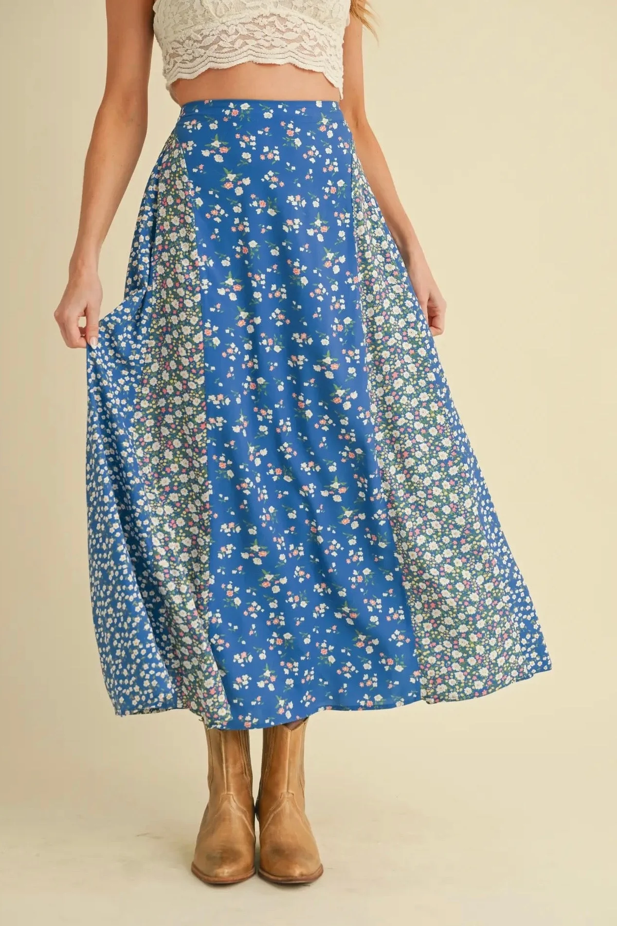 Spring Floral Skirt - Image 10