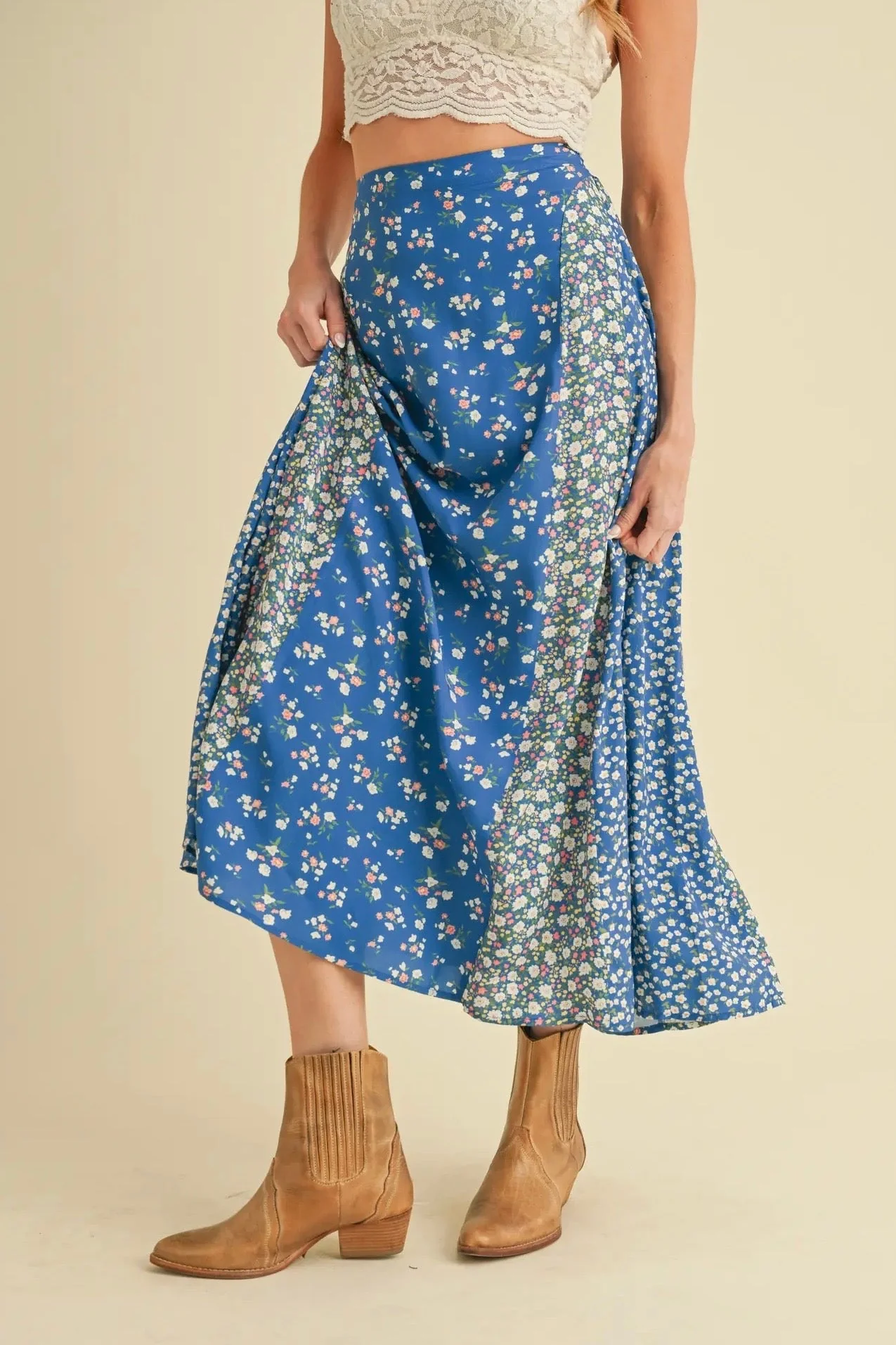 Spring Floral Skirt - Image 9