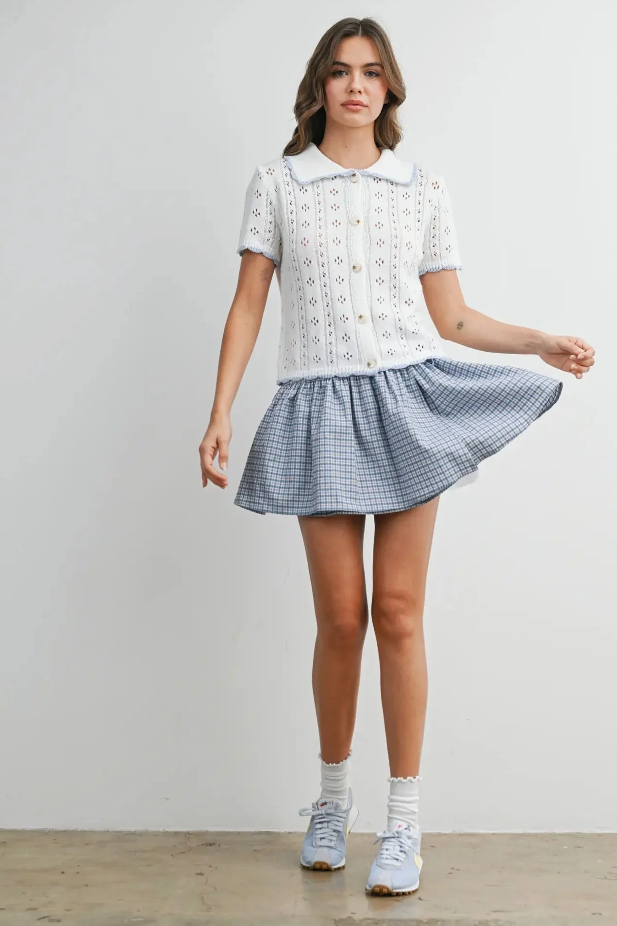 Spring Pointelle Cardigan - Image 5