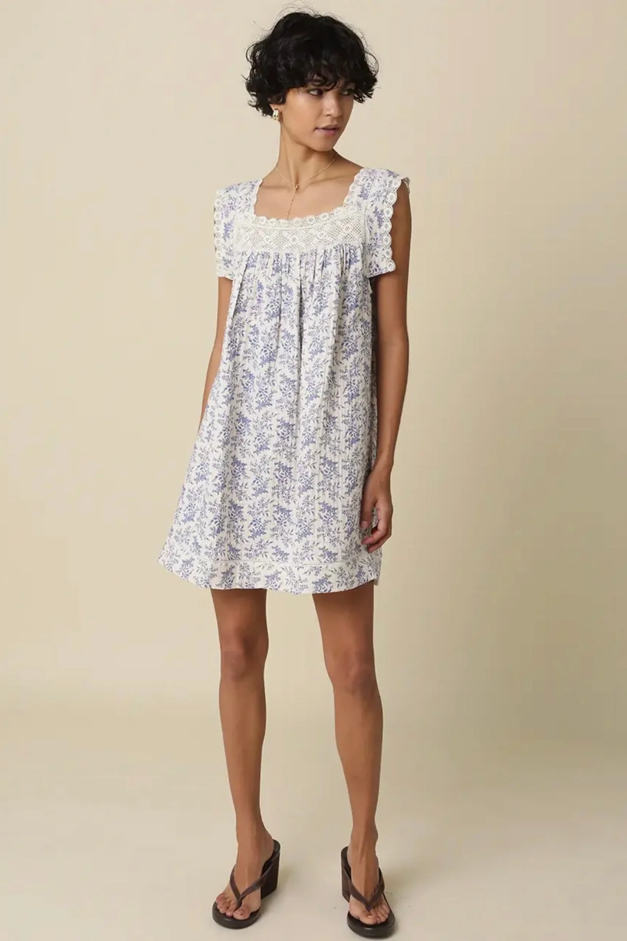 Square Neck Summer Dress - Image 5