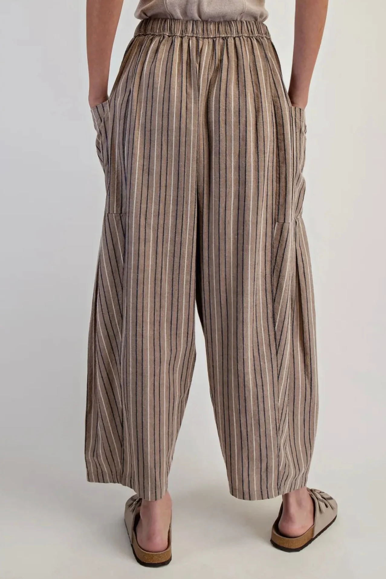 Striped Billowy Pants - Image 4