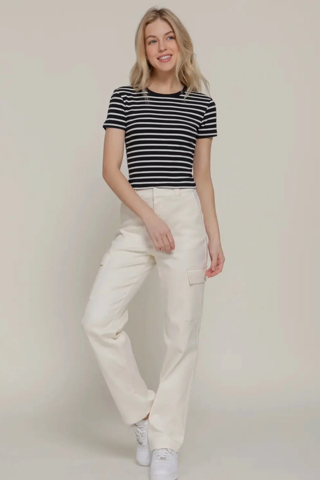 Striped Tee - Image 4