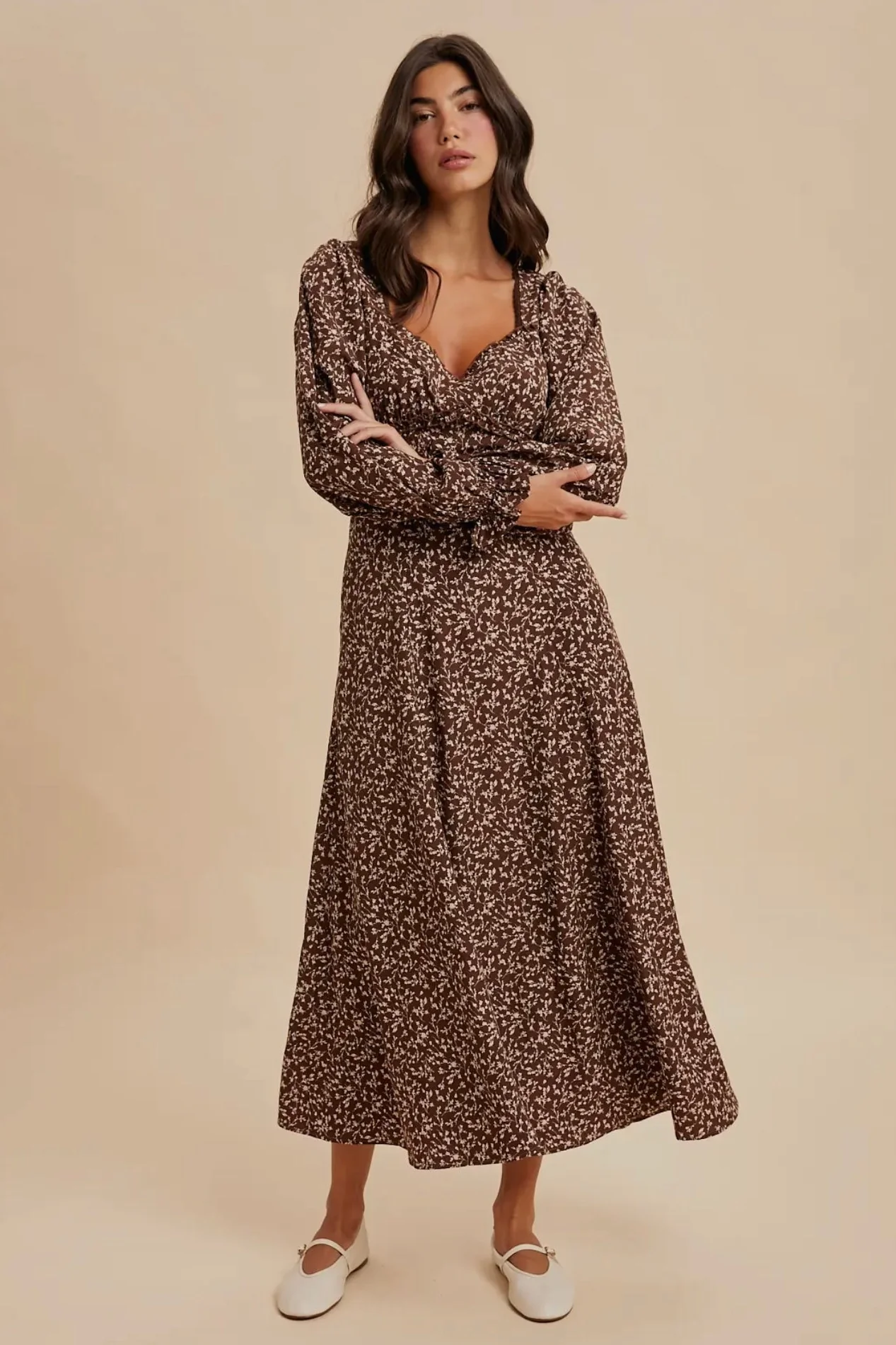 Sweetheart Floral Maxi Dress - Image 6