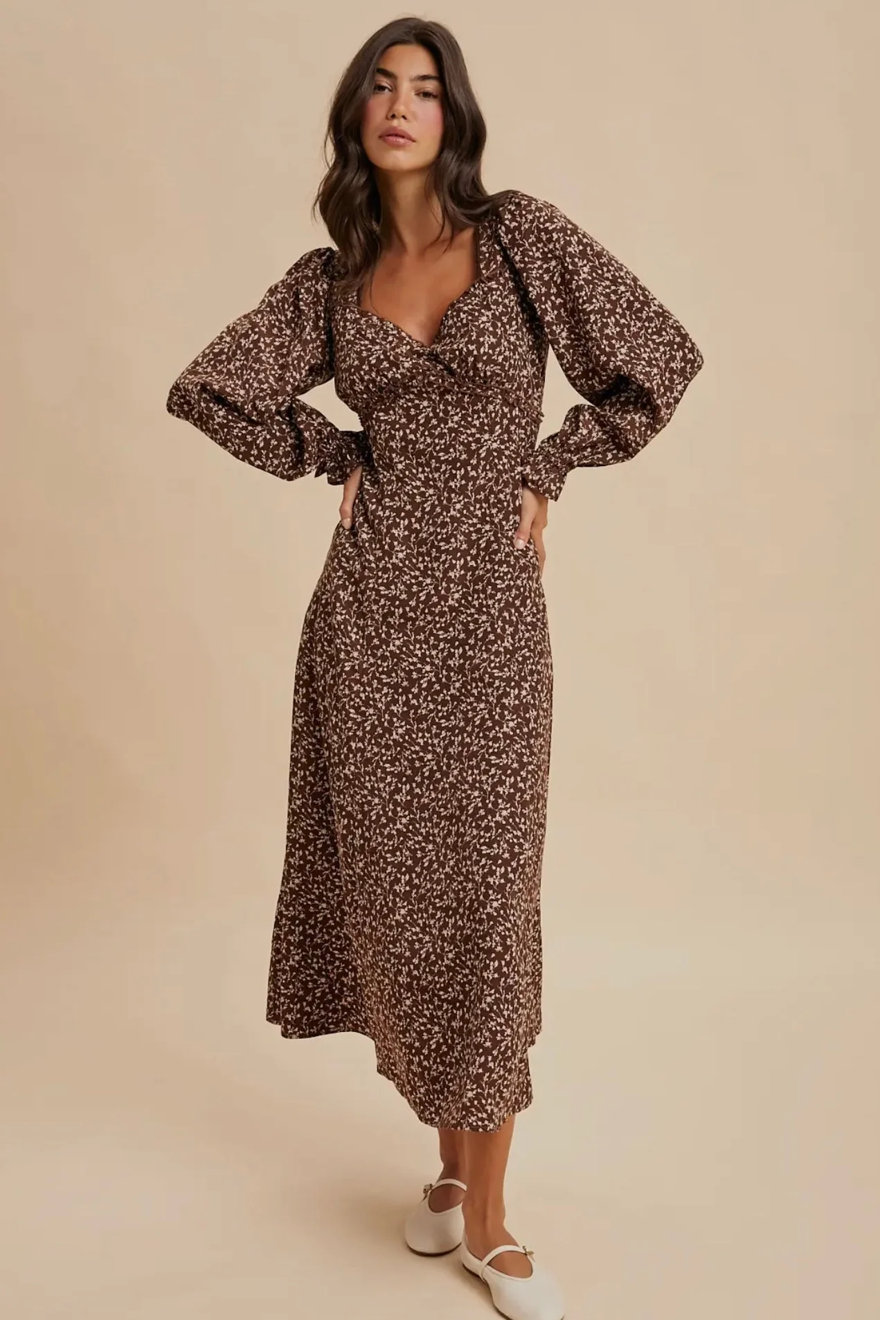 Sweetheart Floral Maxi Dress - Image 7