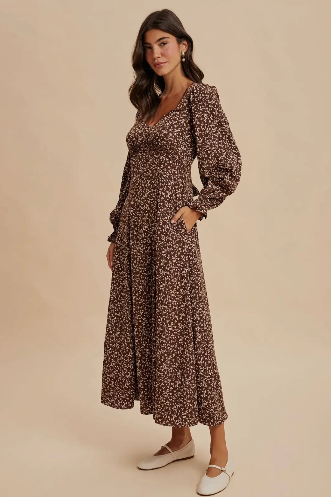 Sweetheart Floral Maxi Dress - Image 8