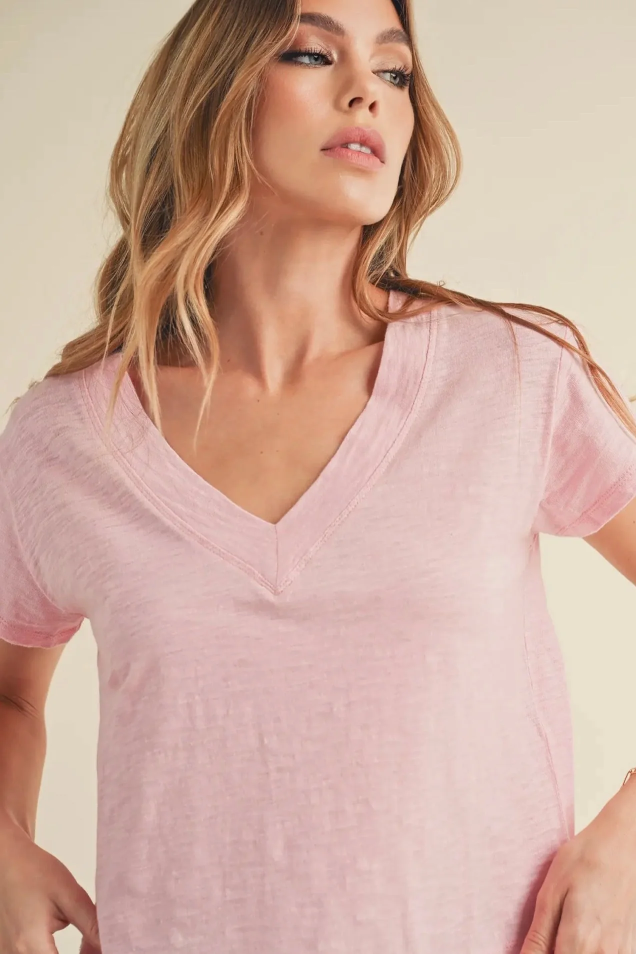 V-Neck Baby Tee