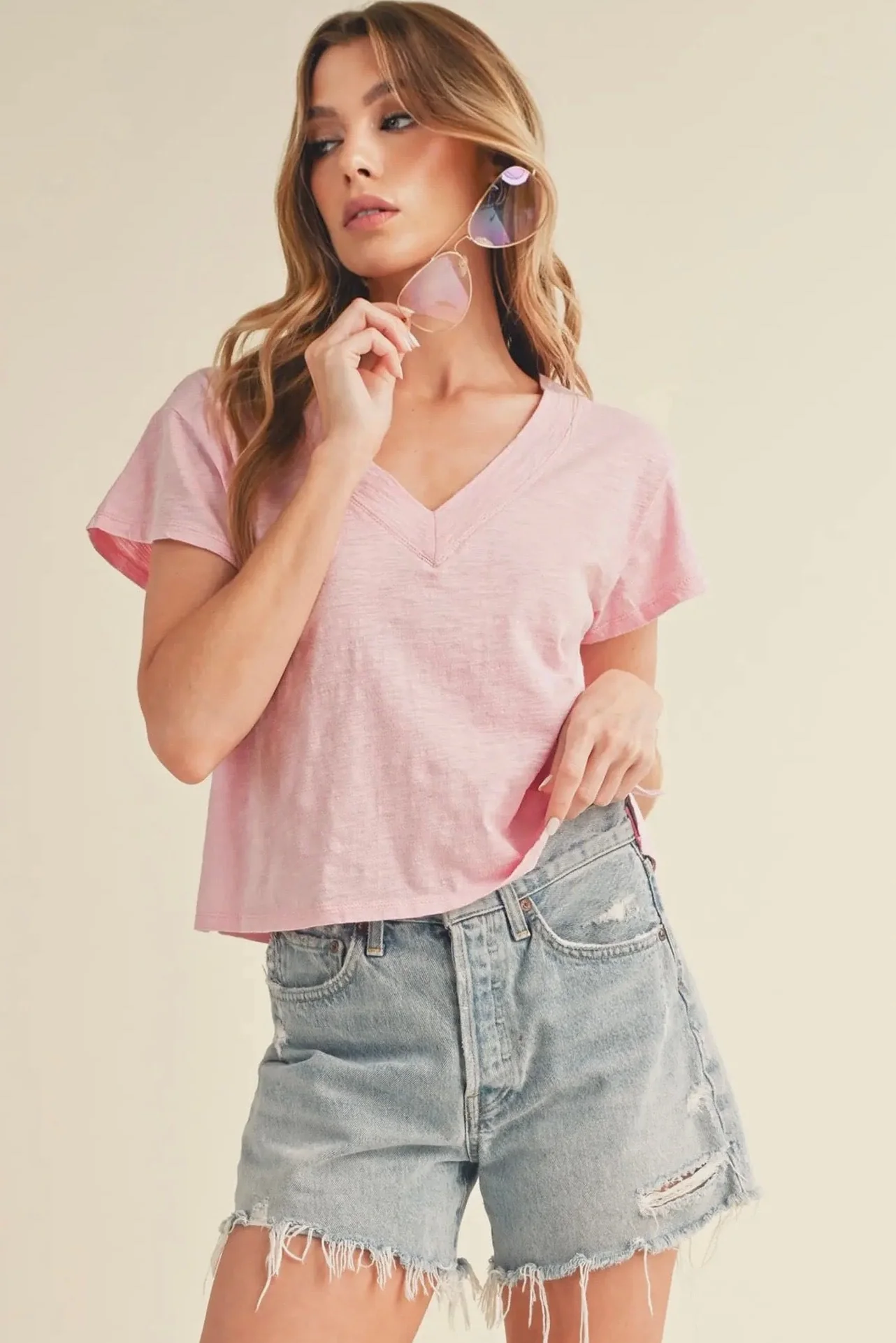 V-Neck Baby Tee - Image 4