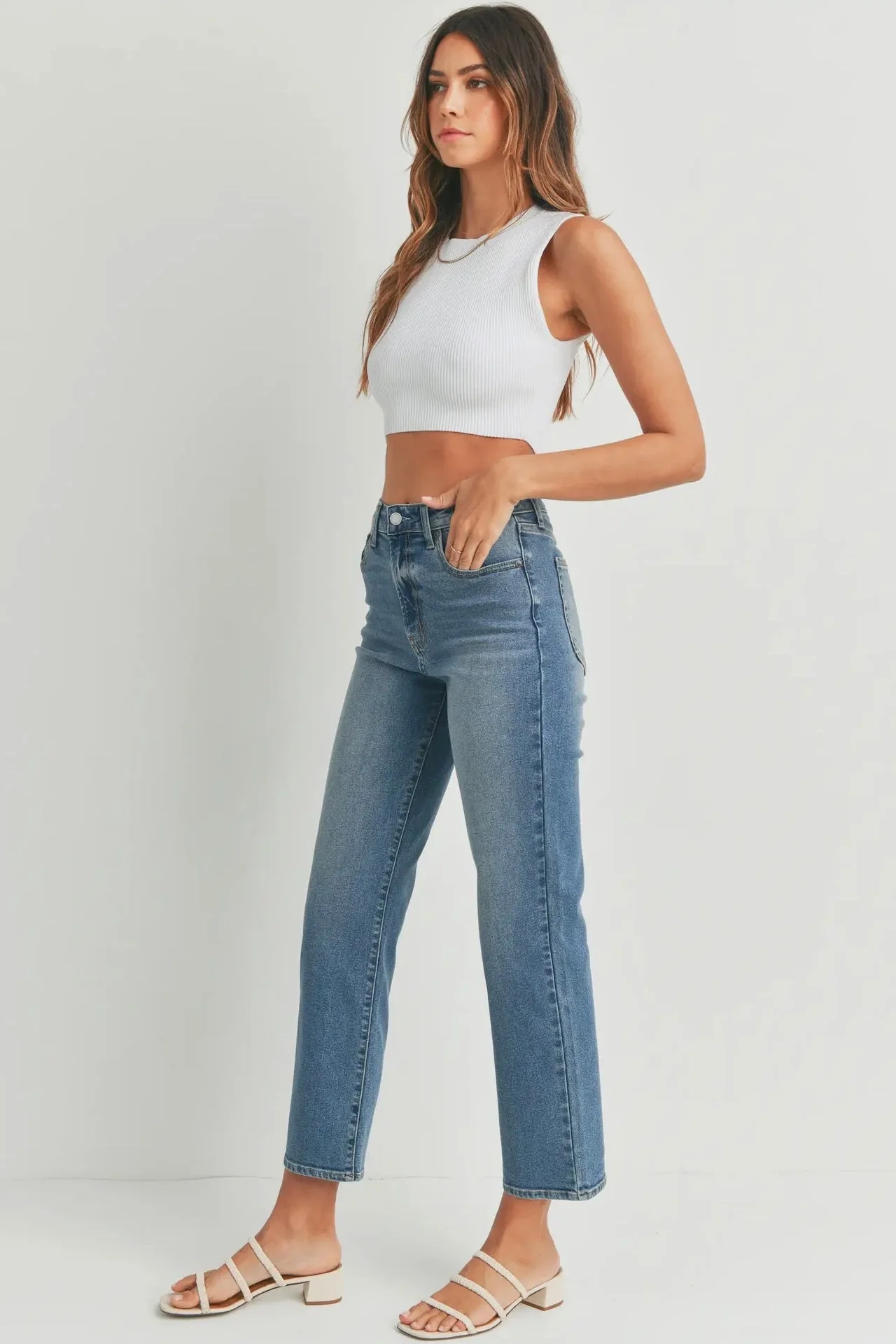 Vintage Straight Jeans - Image 3