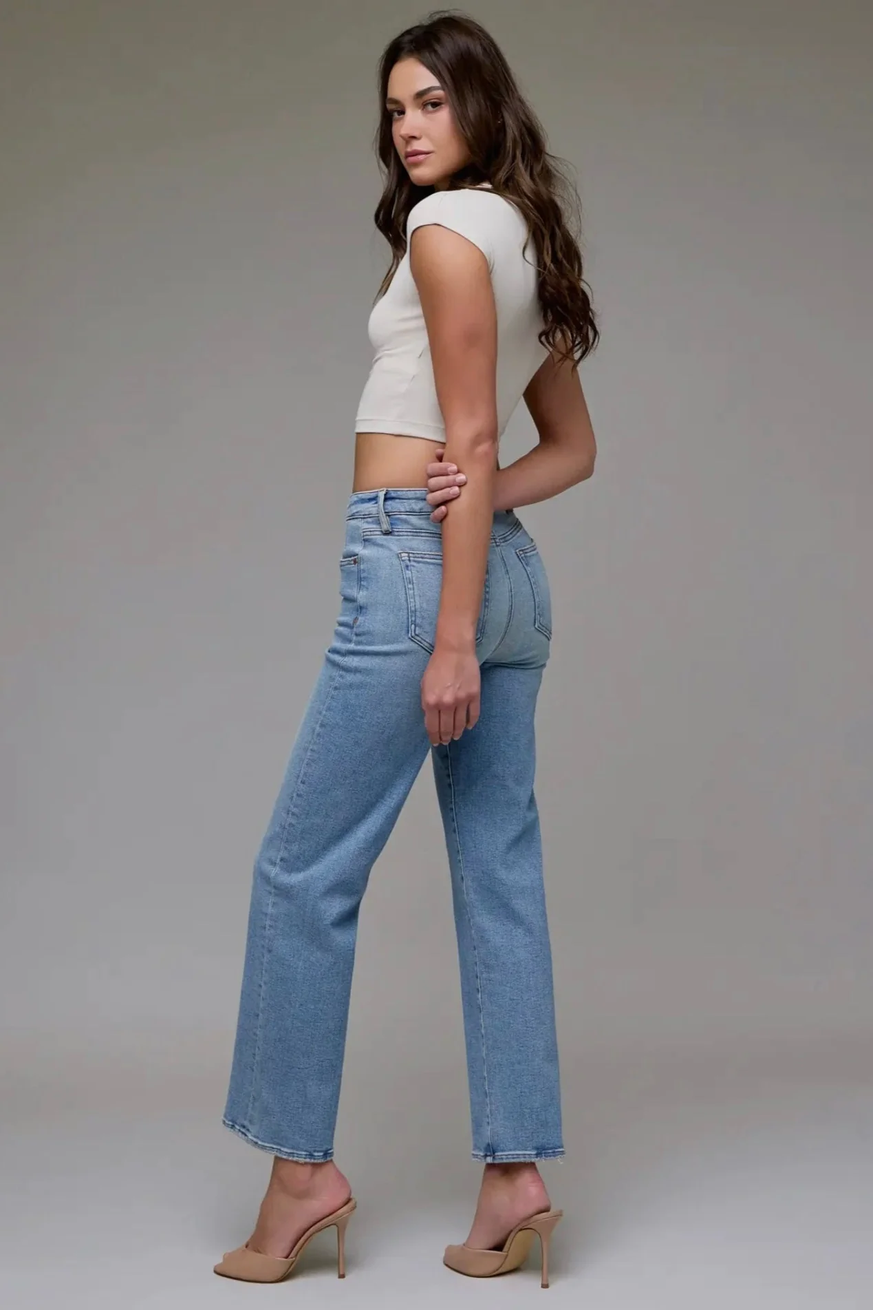 Vintage Wash Straight Jean - Image 7