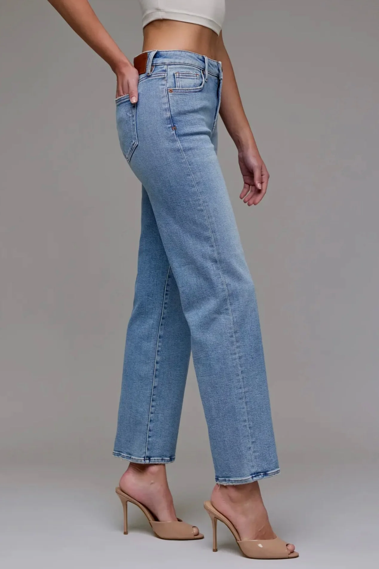 Vintage Wash Straight Jean - Image 8