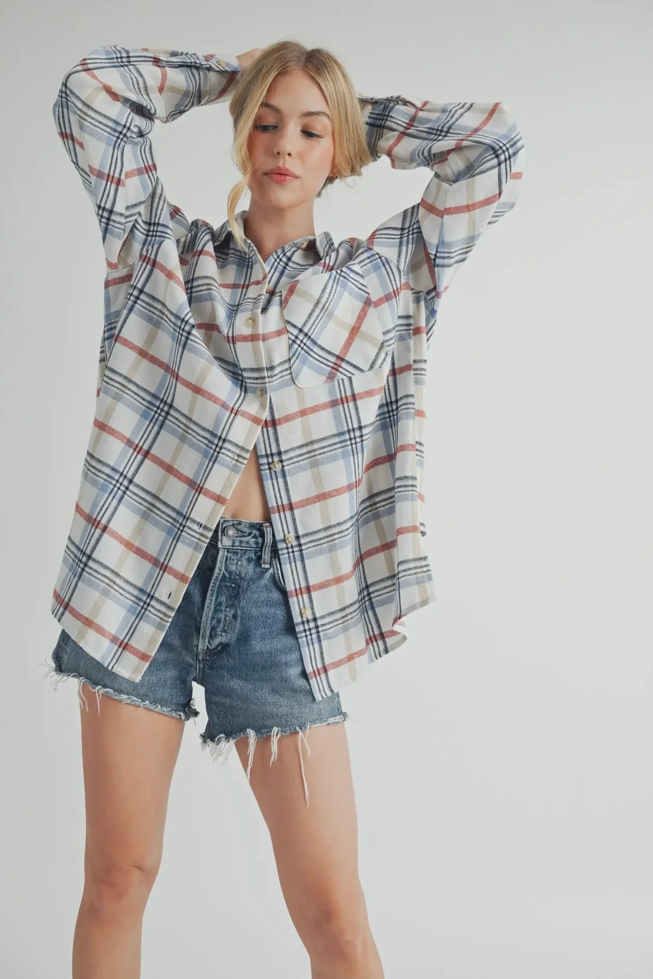 Winter Plaid Button Down - Image 2